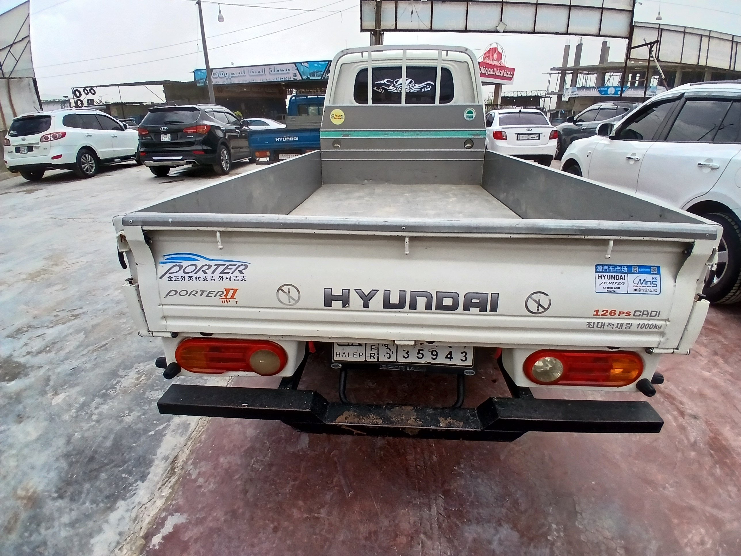kilometrage car sale hyundai porter ii 2 crdi cargo truck used 2009 aleppo tr image