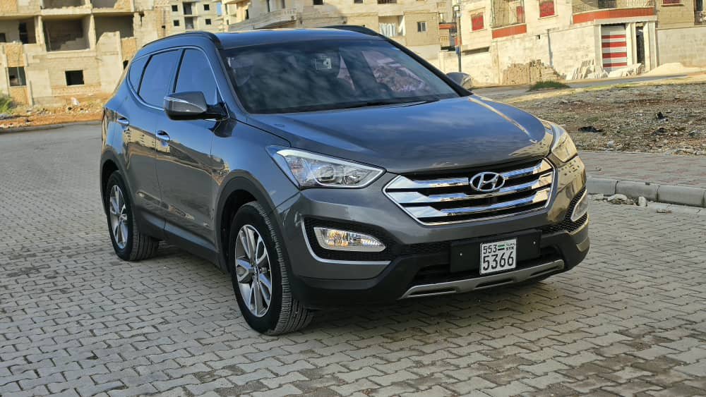 kilometrage car sale hyundai santa fe e vgt suv used 2014 aleppo zh image