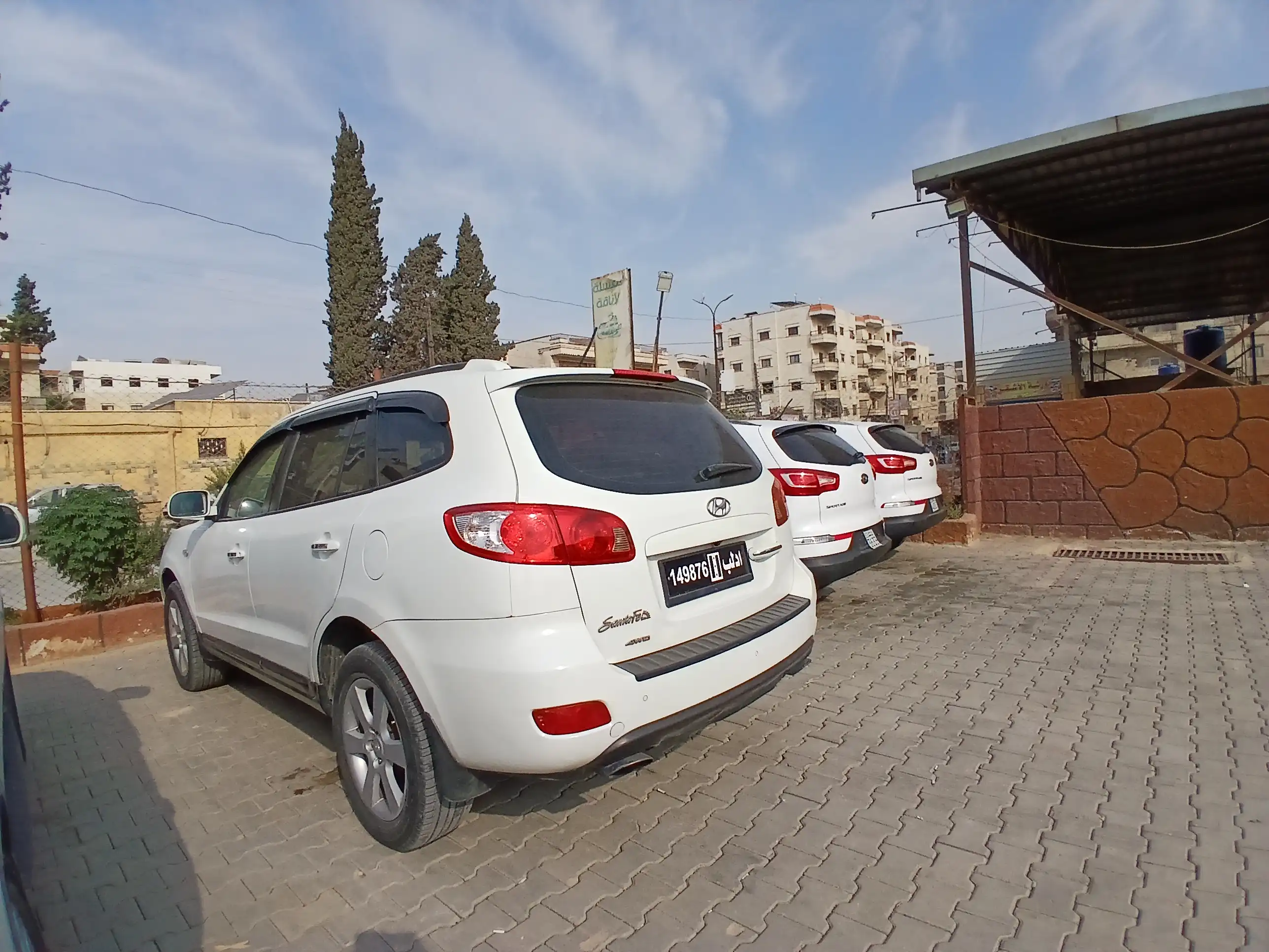 kilometrage car sale hyundai santa fe evgt suv used 2010 aleppo xa image