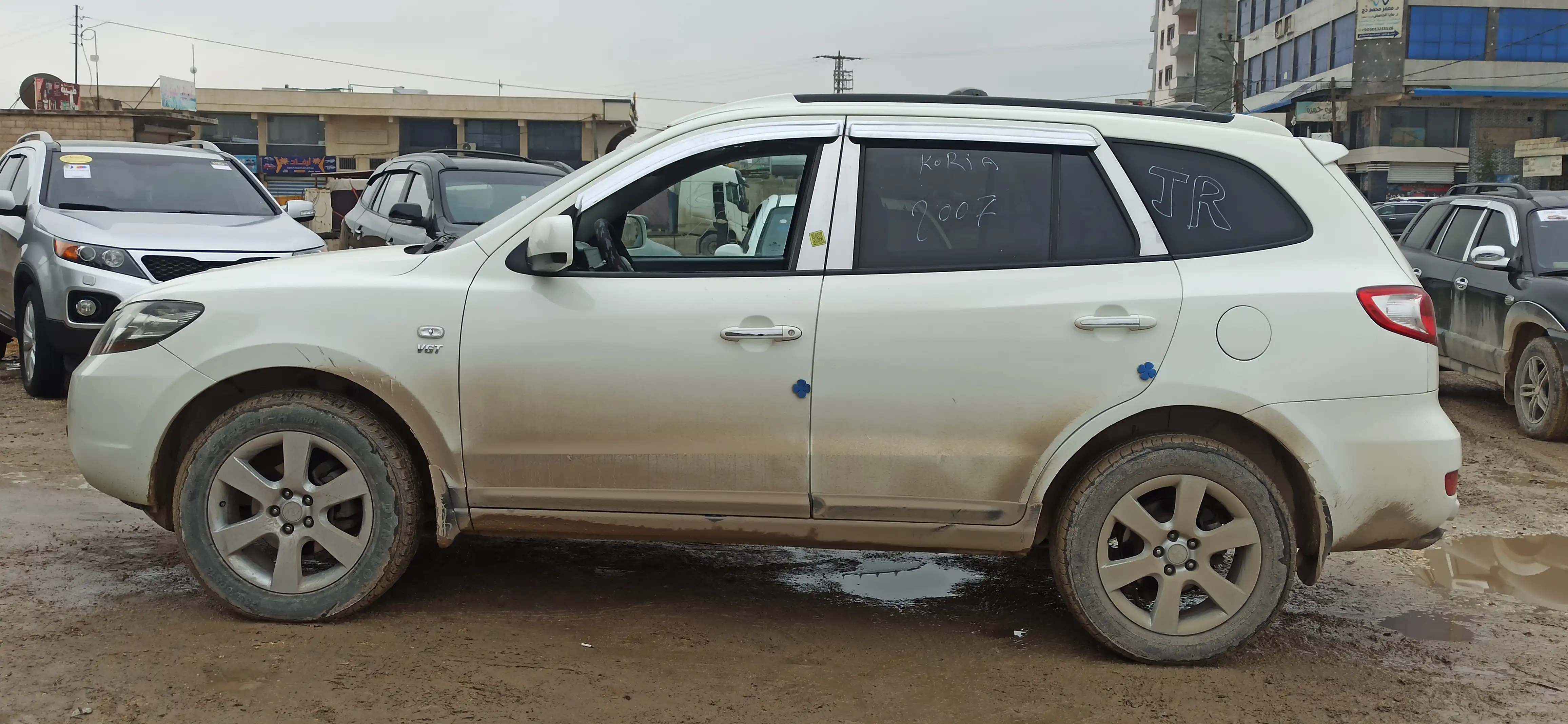 kilometrage car sale hyundai santa fe mlx suv used 2007 aleppo ss image