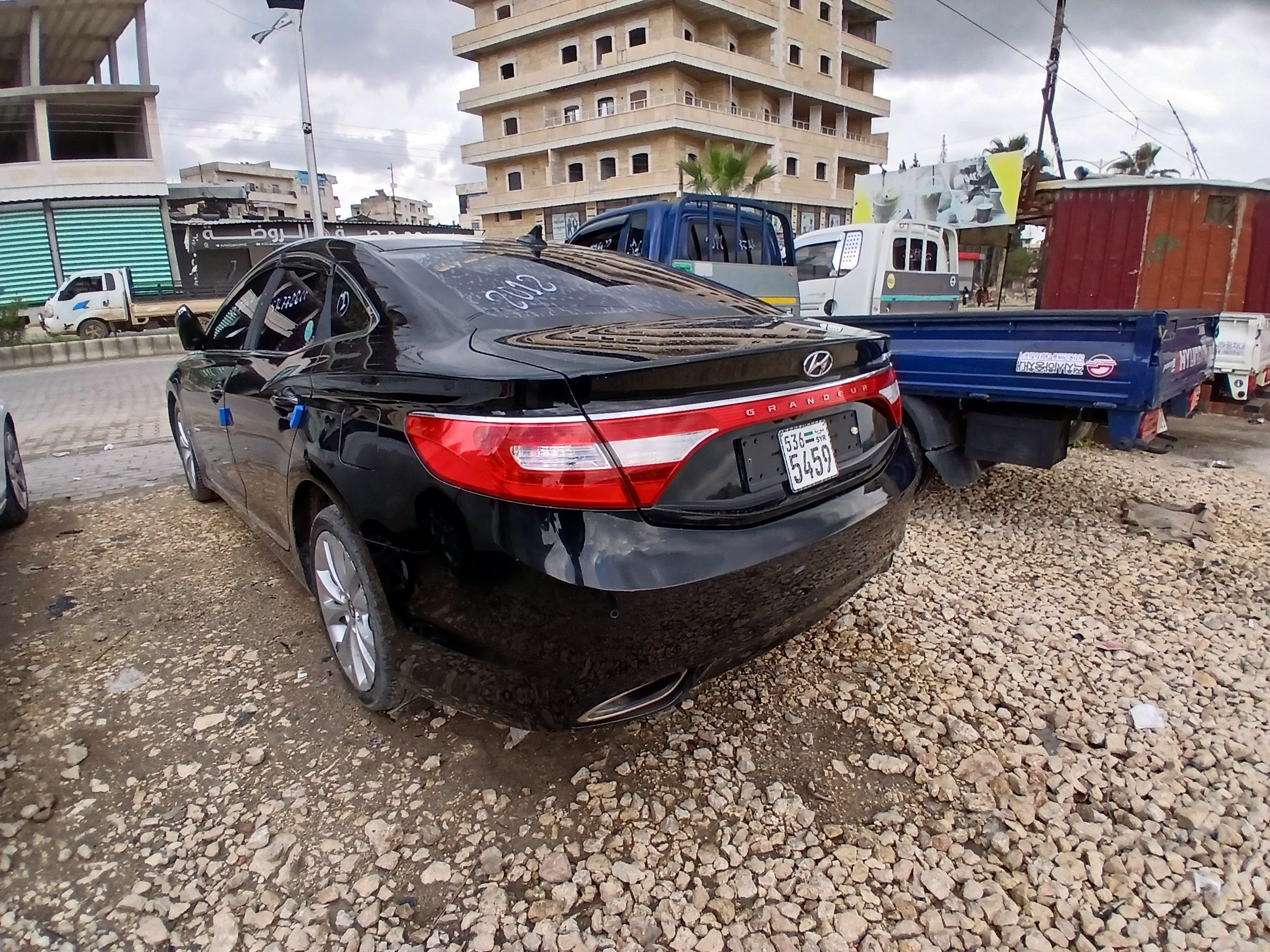 kilometrage car sale hyundai grandeur hg 300 sedan used 2012 aleppo hn image