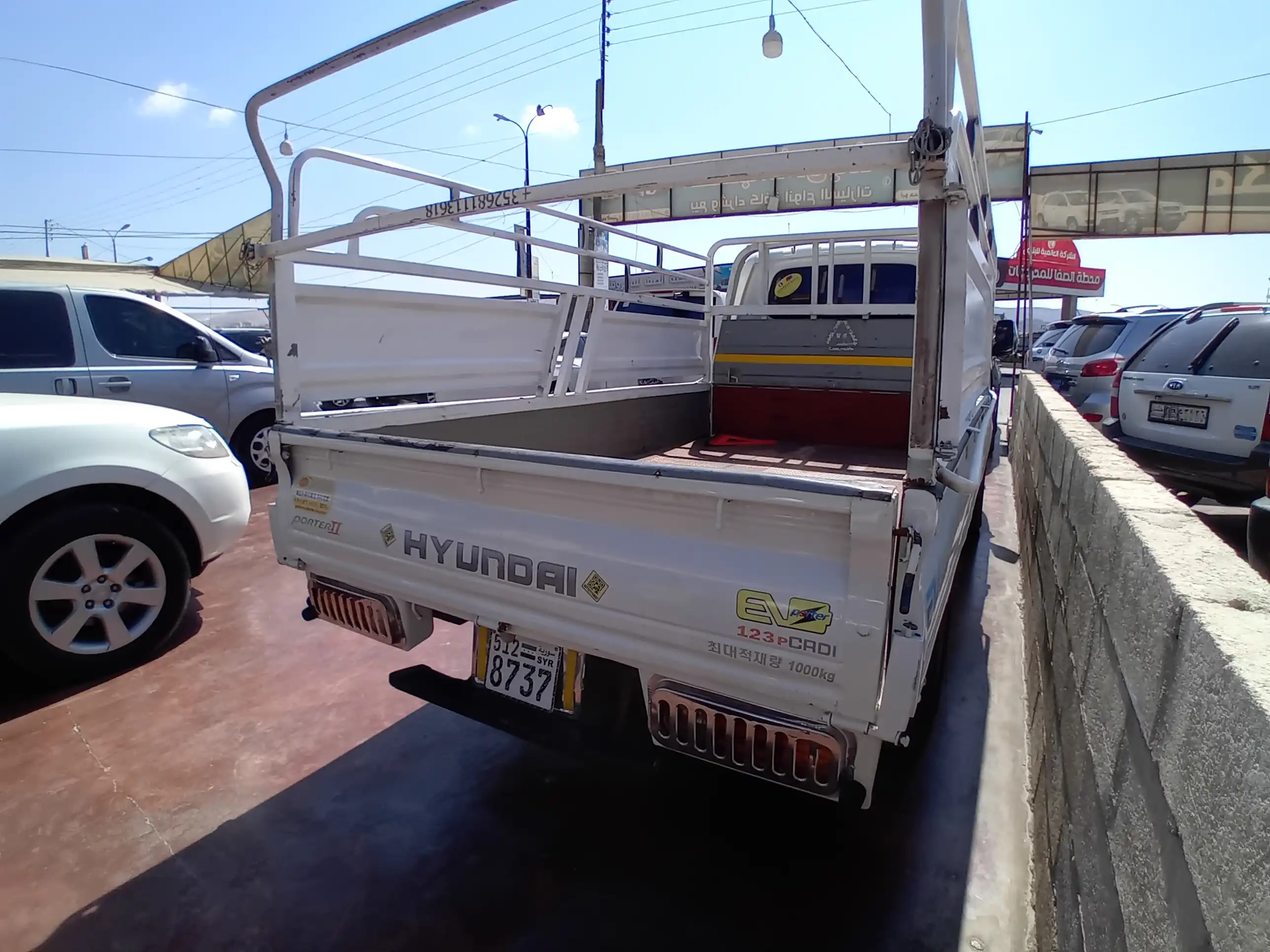 kilometrage car sale hyundai porter 2 crdi cargo truck used 2004 aleppo of image