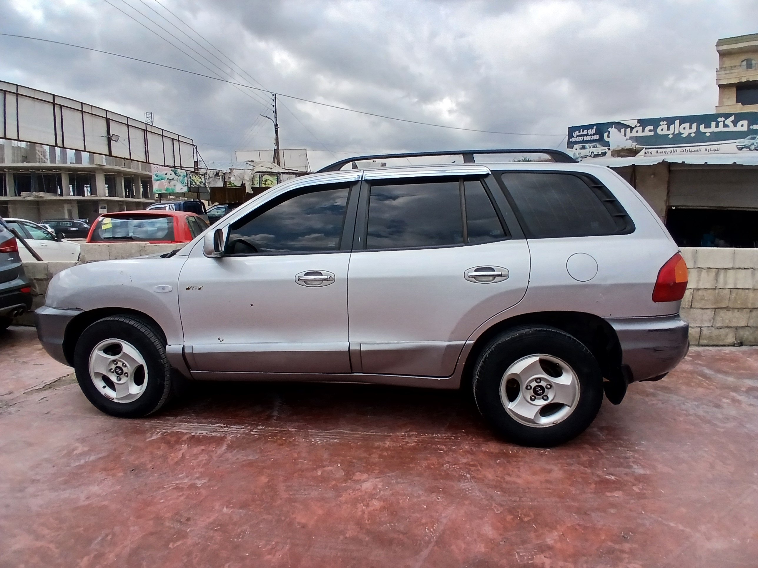 kilometrage car sale hyundai santa fe gold suv used 2004 aleppo ti image