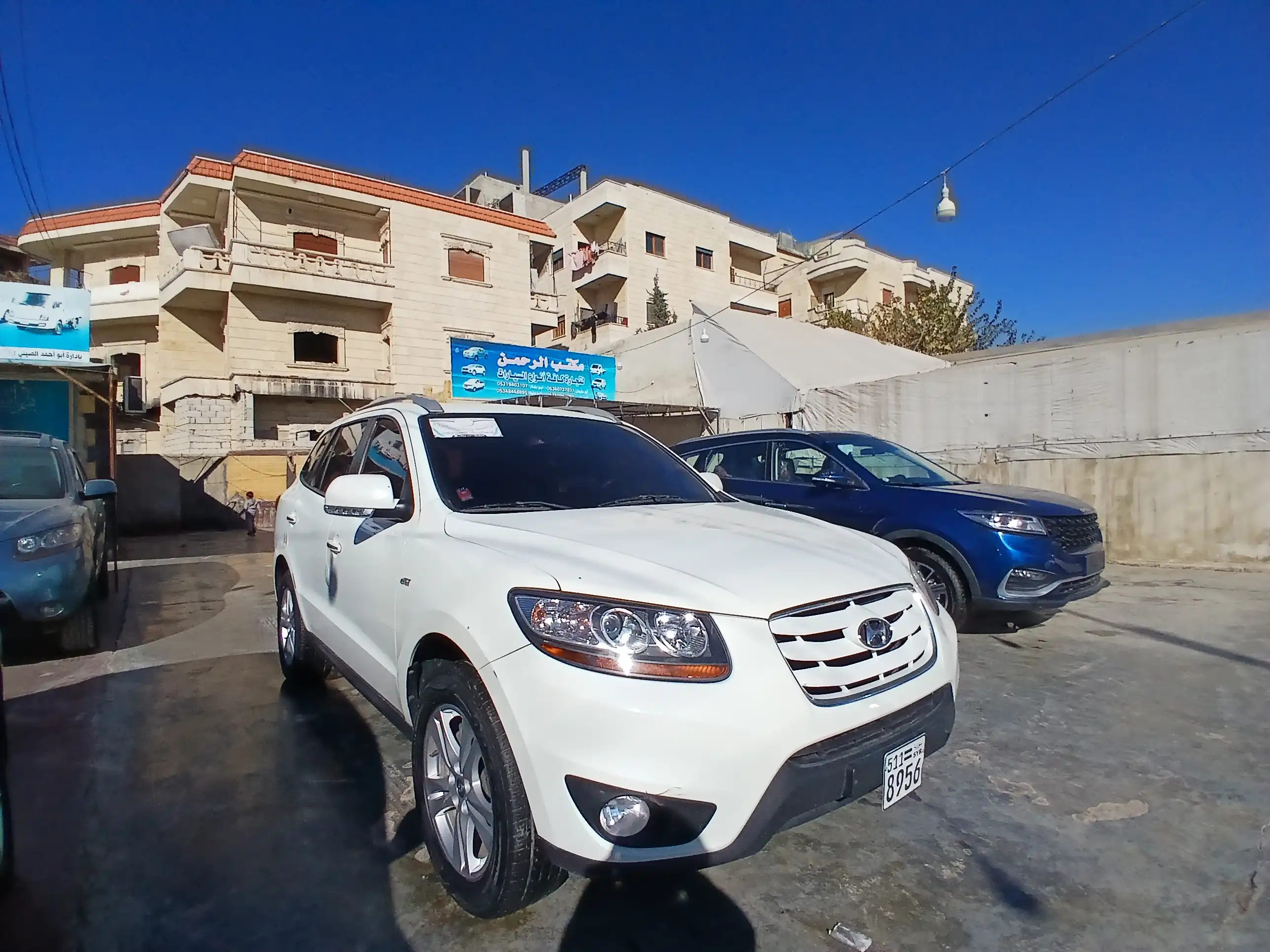 kilometrage car sale hyundai santa fe evgt suv used 2010 aleppo nu image