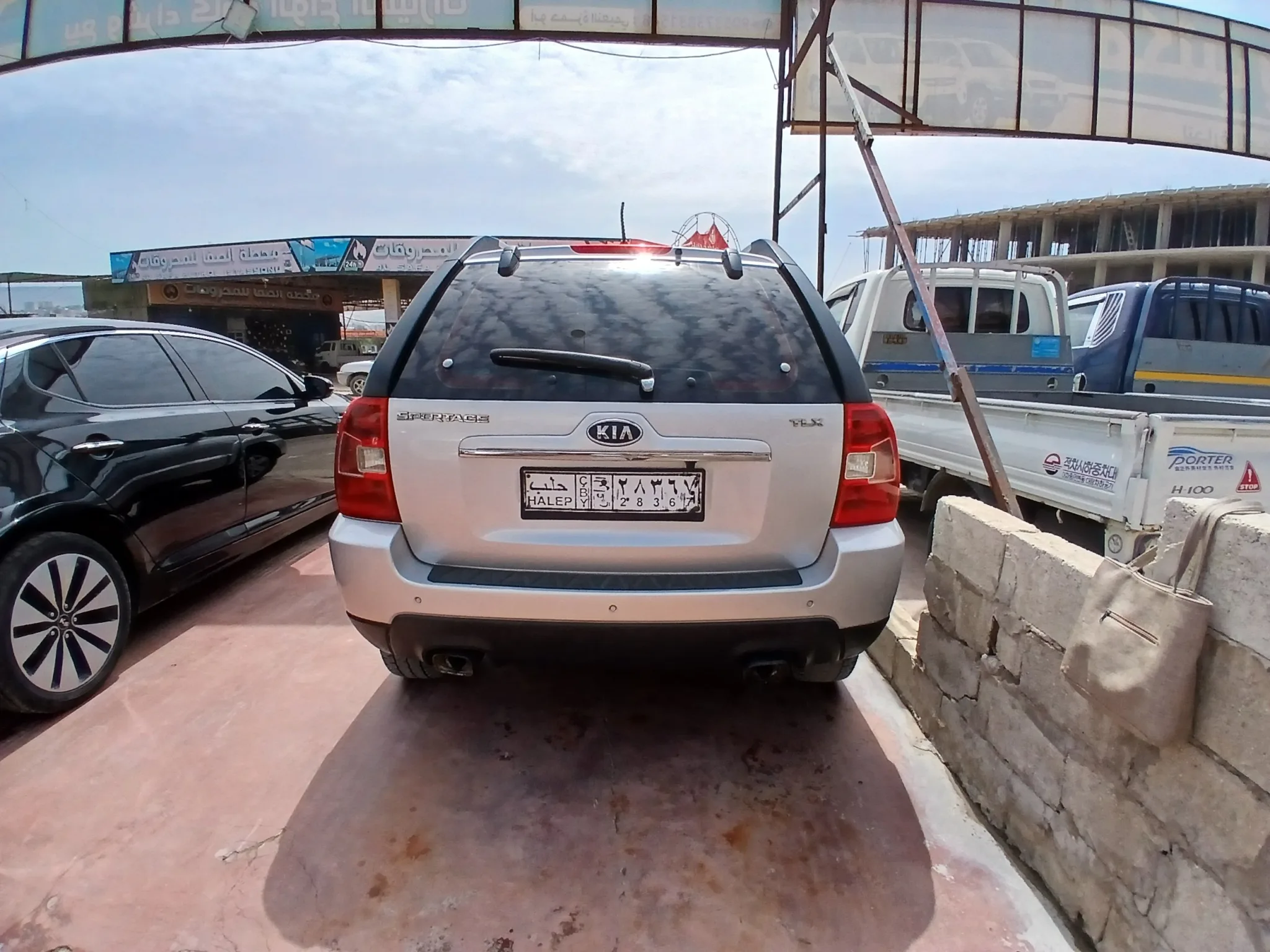kilometrage car sale kia sportage tlx suv used 2007 aleppo vi image