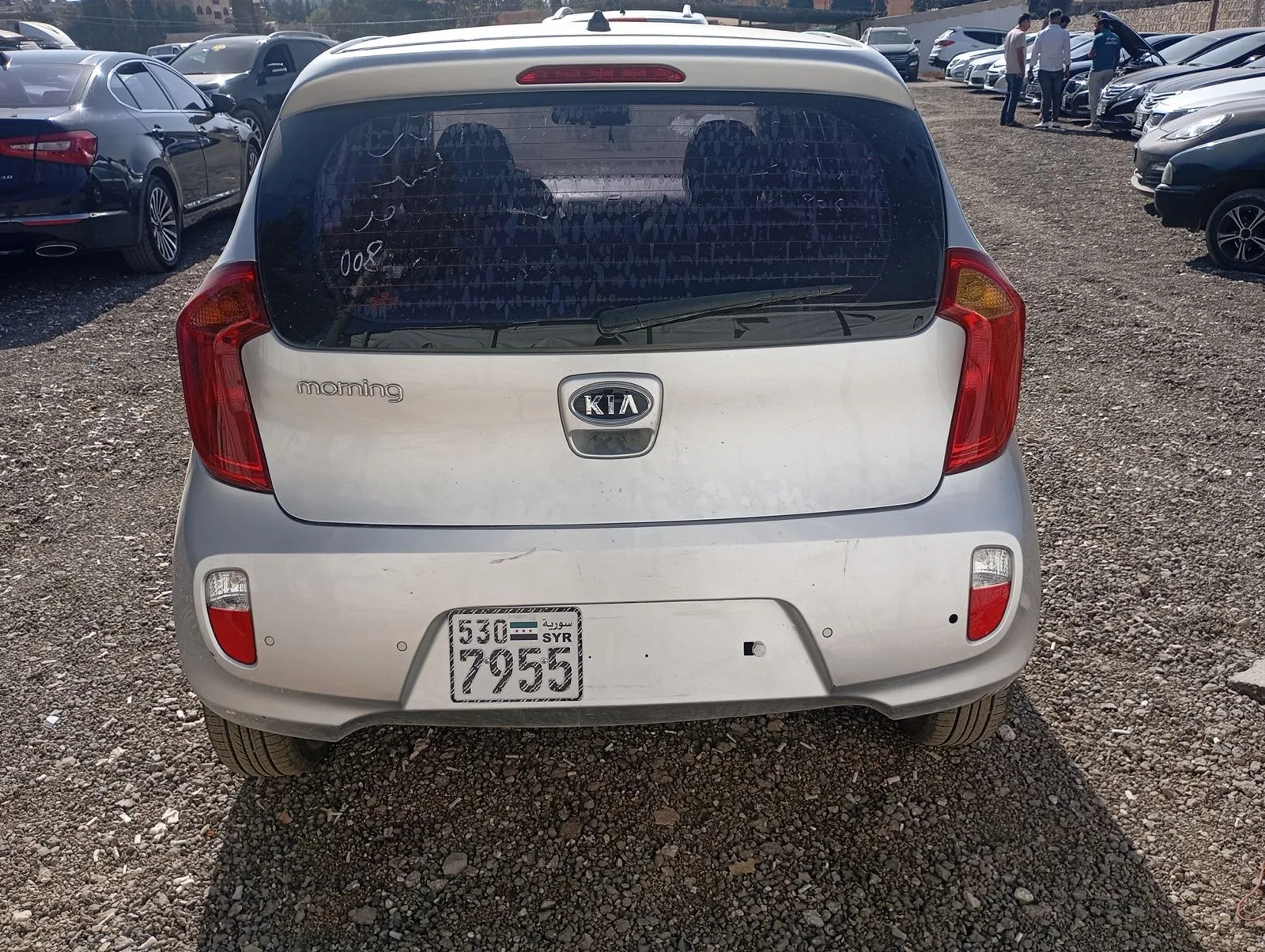 kilometrage car sale kia morning lx hatchback used 2012 aleppo pr image