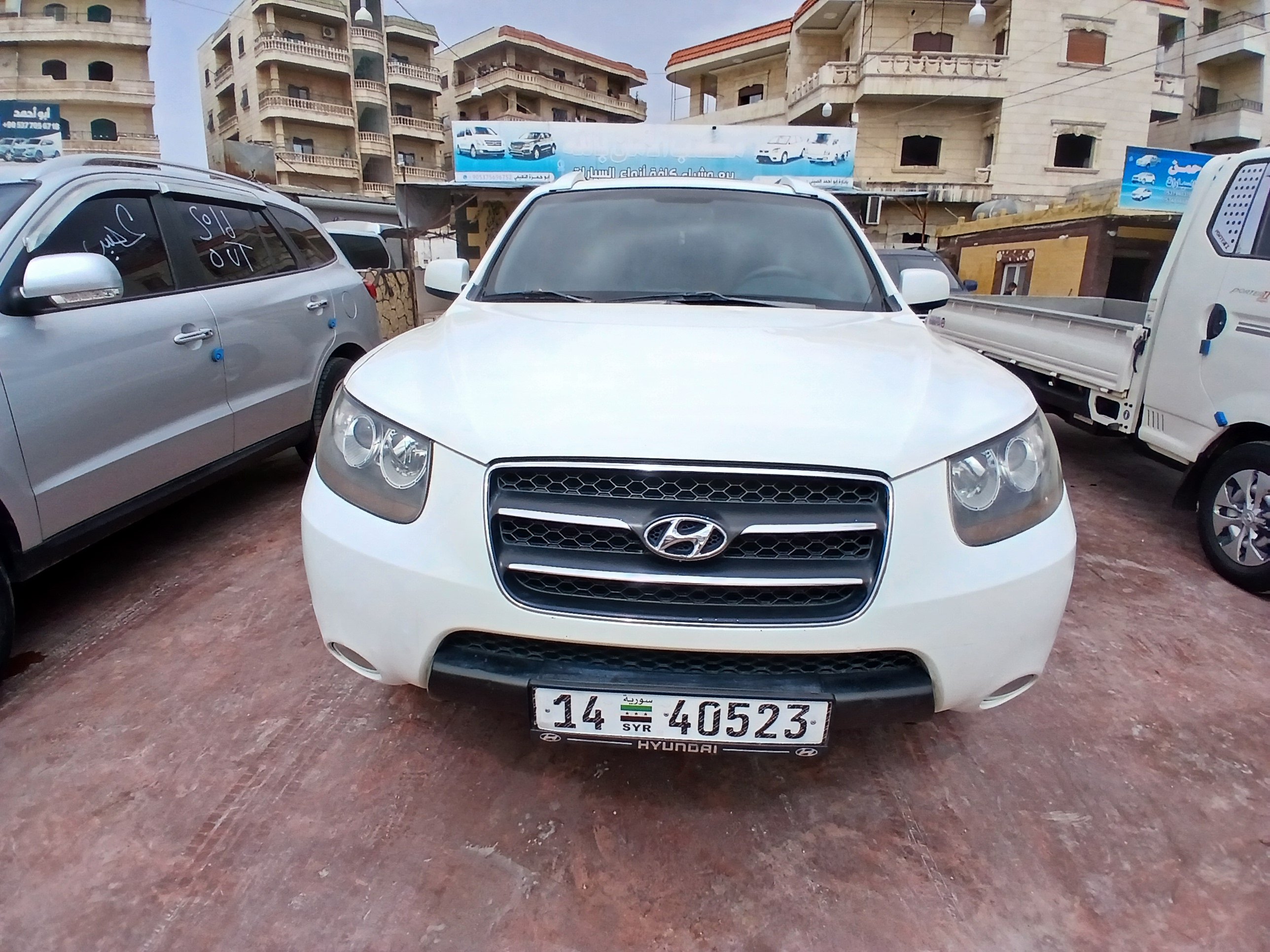 kilometrage car sale hyundai santa fe mlx suv used 2007 aleppo sh image