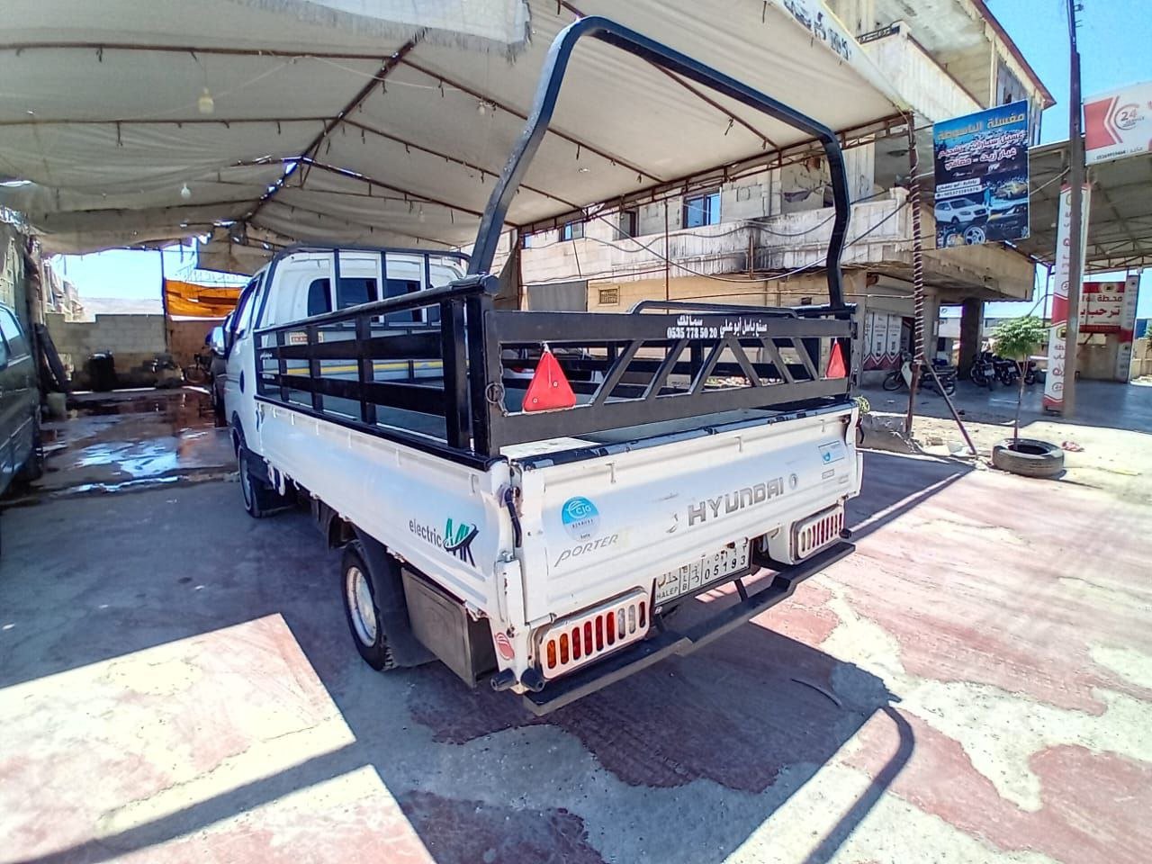 kilometrage car sale hyundai porter 2 crdi cargo truck used 2008 aleppo gs image