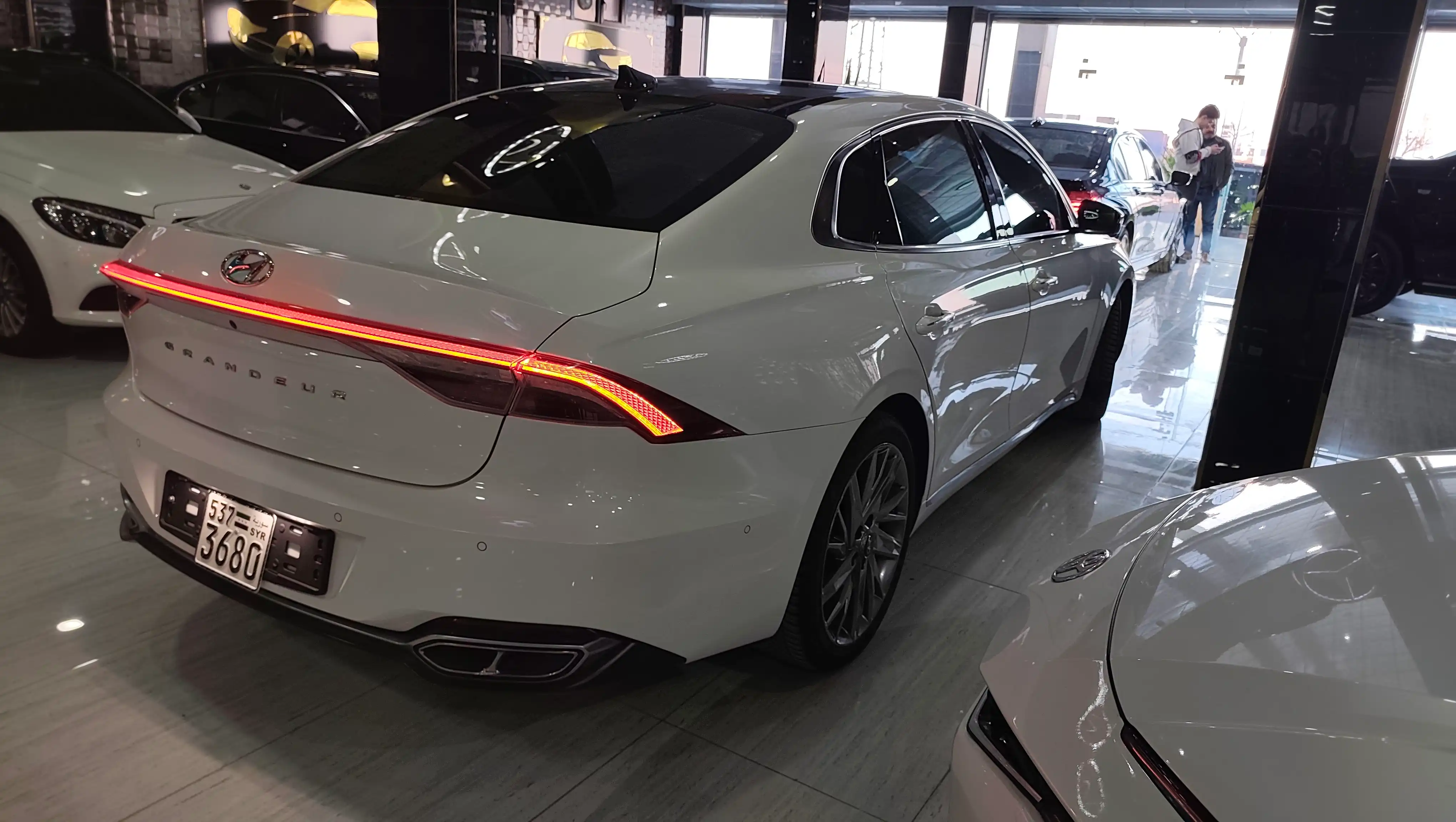 kilometrage car sale hyundai grandeur standard sedan used 2020 aleppo pe image