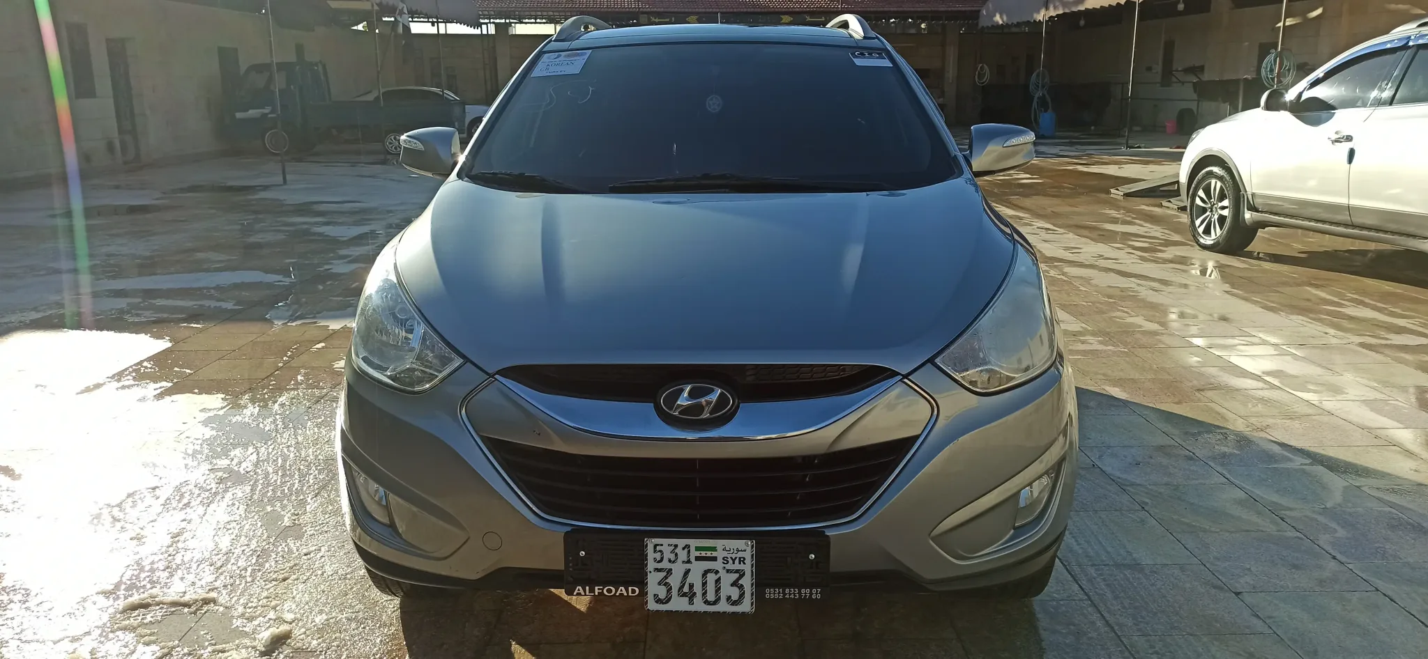 kilometrage car sale hyundai tucson lx20 evgt suv used 2010 aleppo zf image