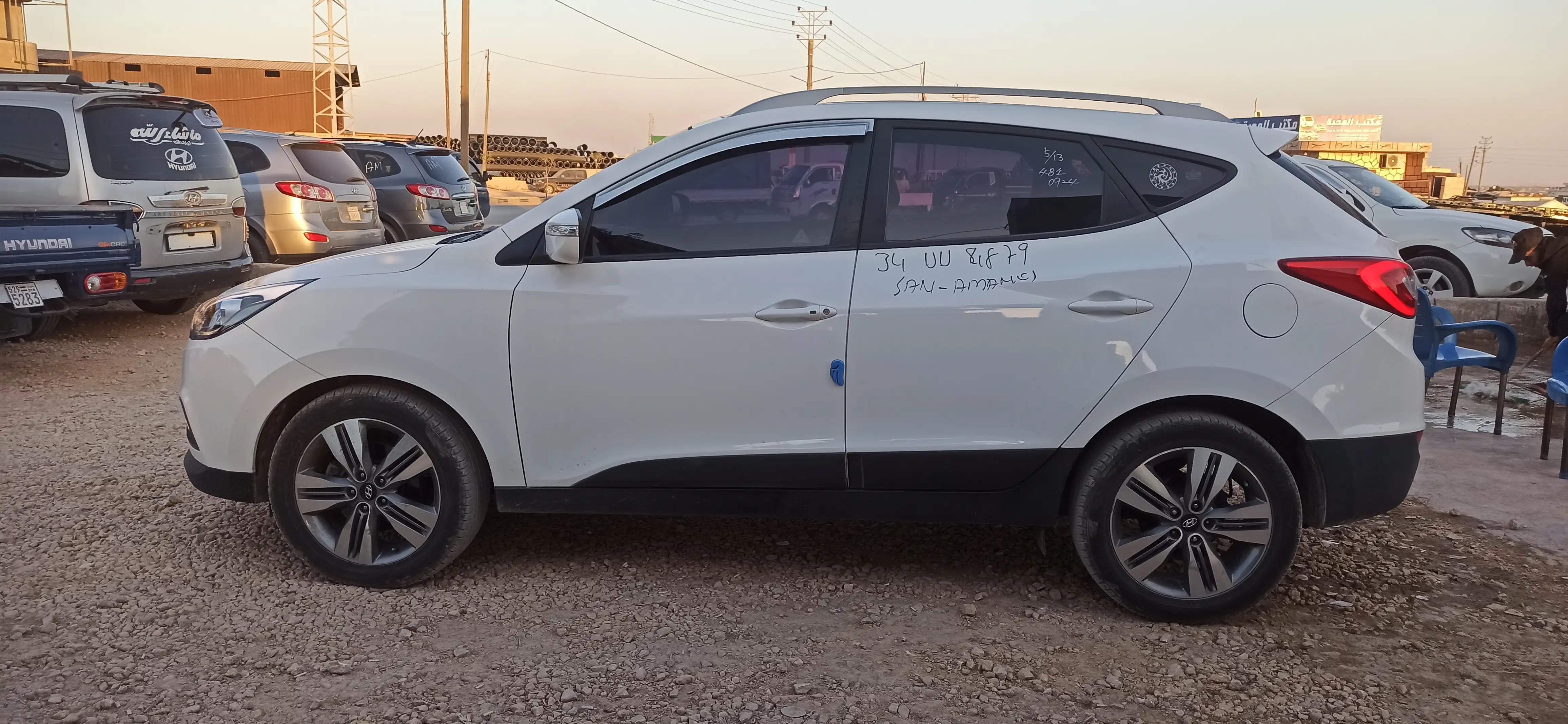 kilometrage car sale hyundai tucson vgt suv used 2014 aleppo dx image