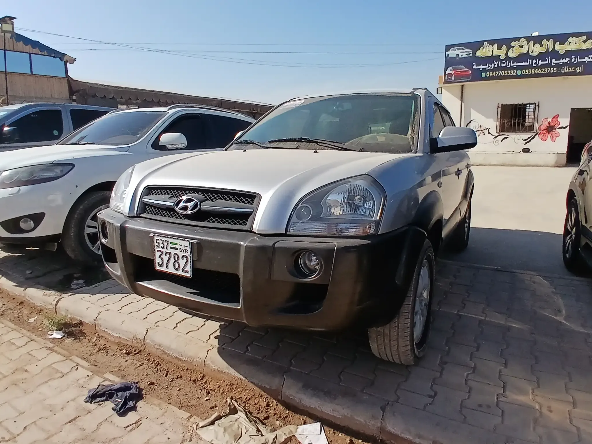 kilometrage car sale hyundai tucson mx suv used 2007 aleppo zl image