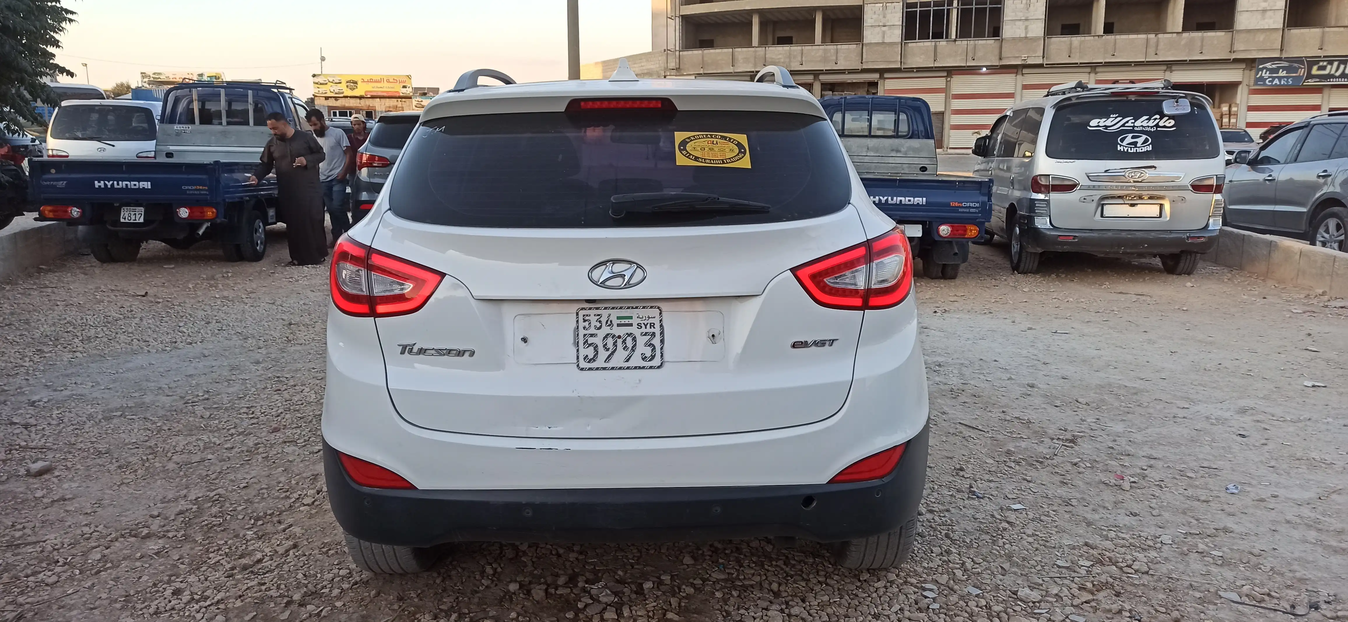 kilometrage car sale hyundai tucson vgt suv used 2014 aleppo dx image