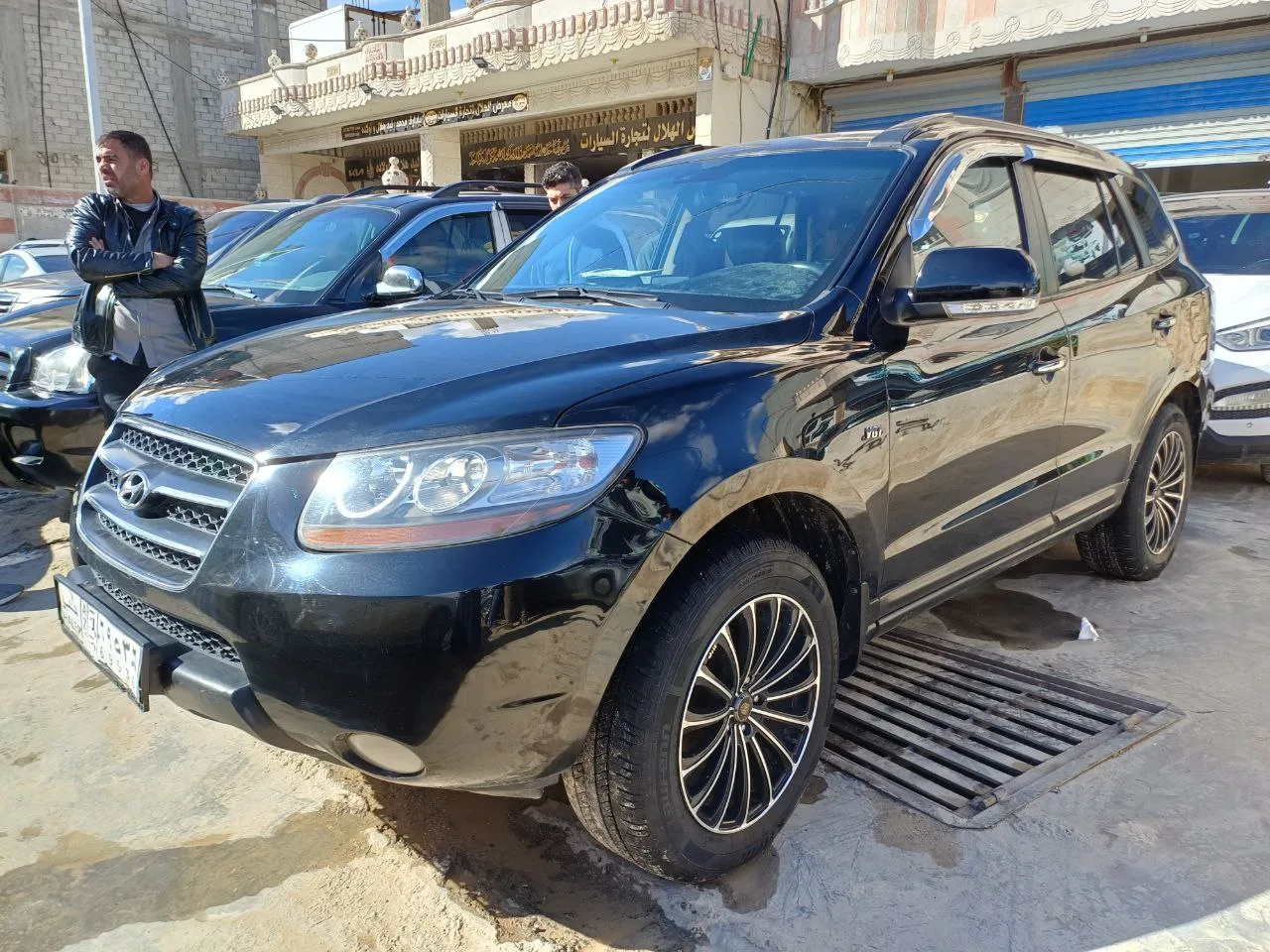 kilometrage car sale hyundai santa fe mlx suv used 2007 aleppo ll image
