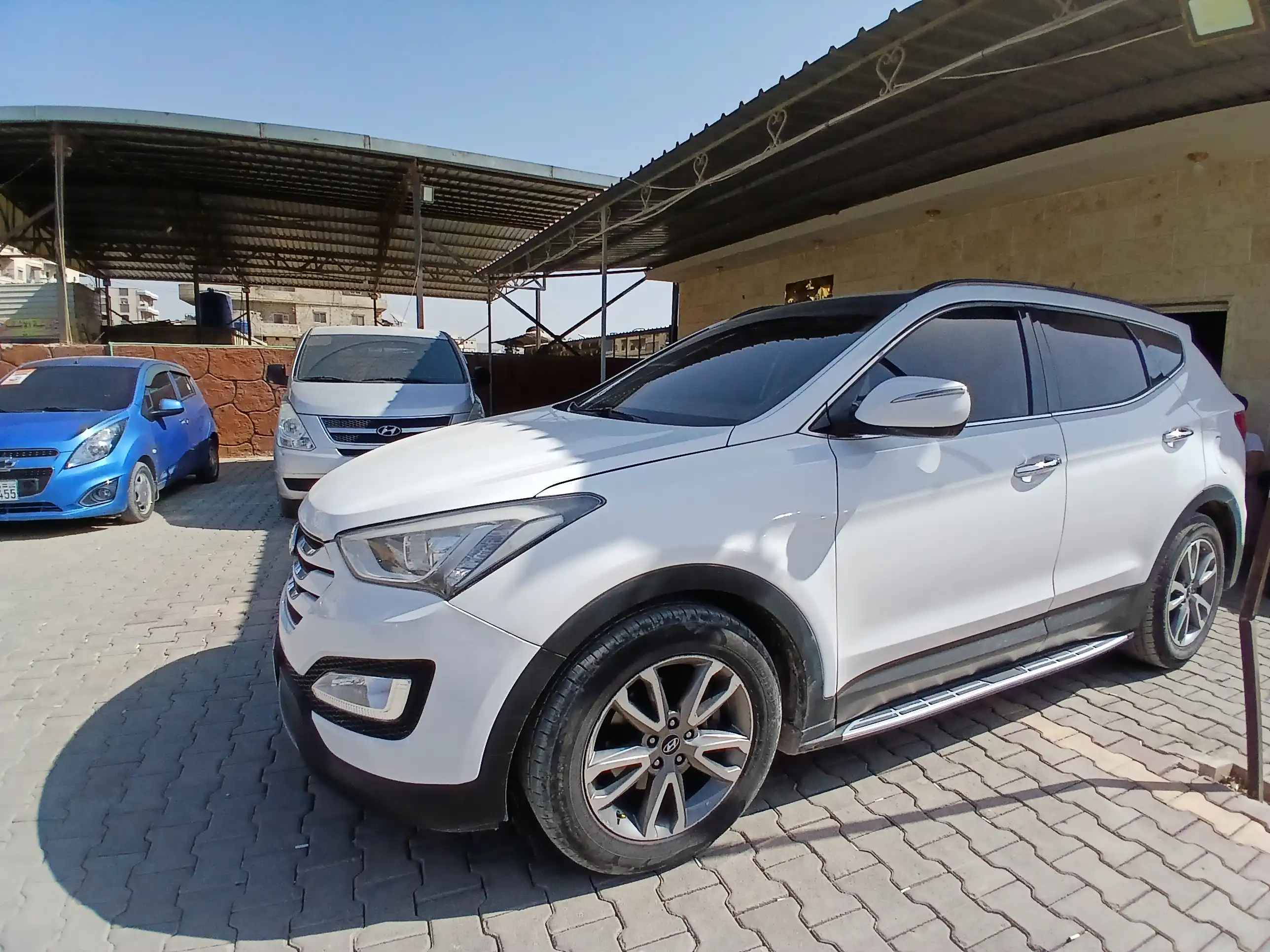 kilometrage car sale hyundai santa fe evgt suv used 2013 aleppo fe image