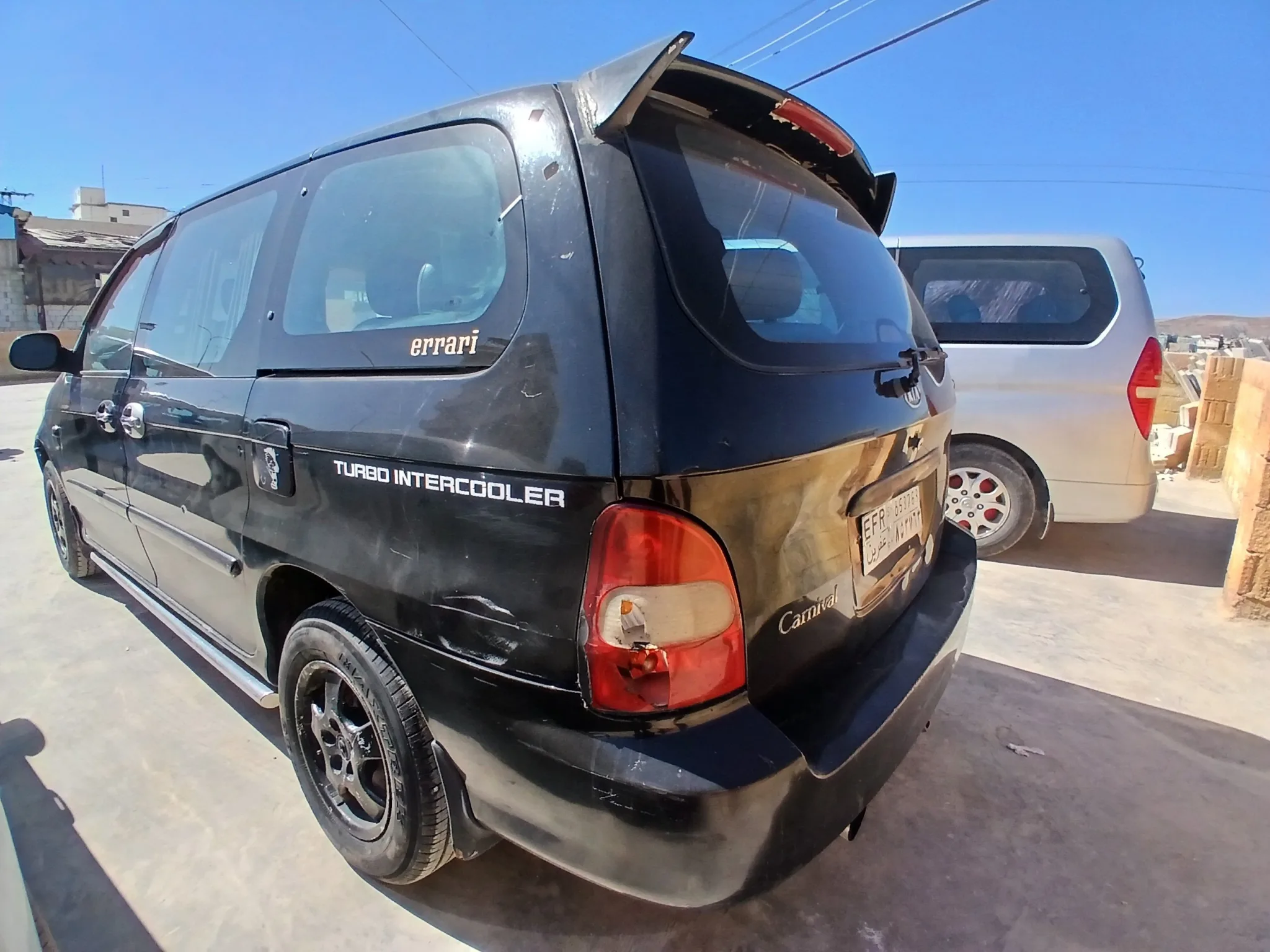 kilometrage car sale kia carnival standard suv used 2002 aleppo ss image