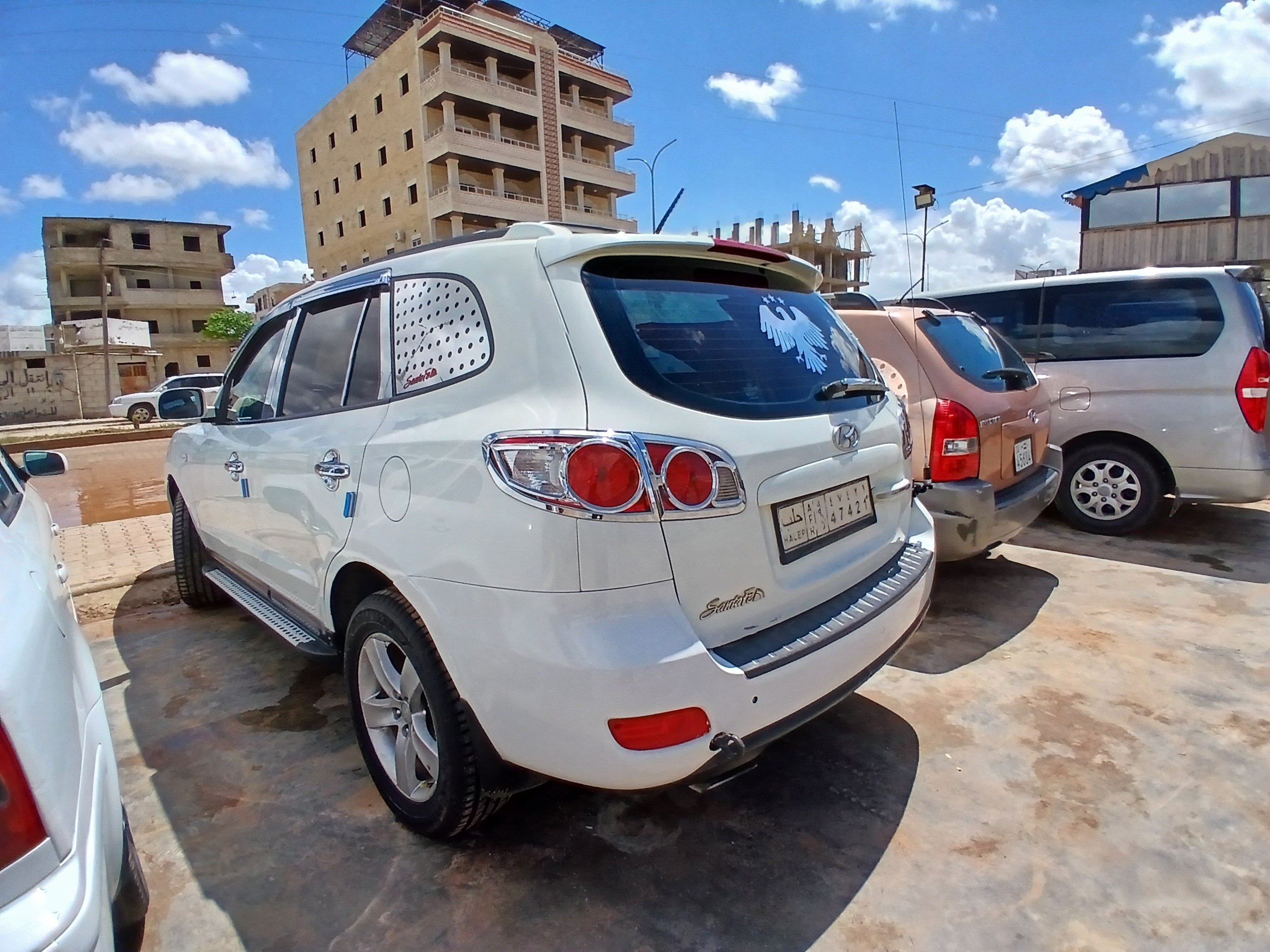 kilometrage car sale hyundai santa fe mlx suv used 2006 aleppo so image