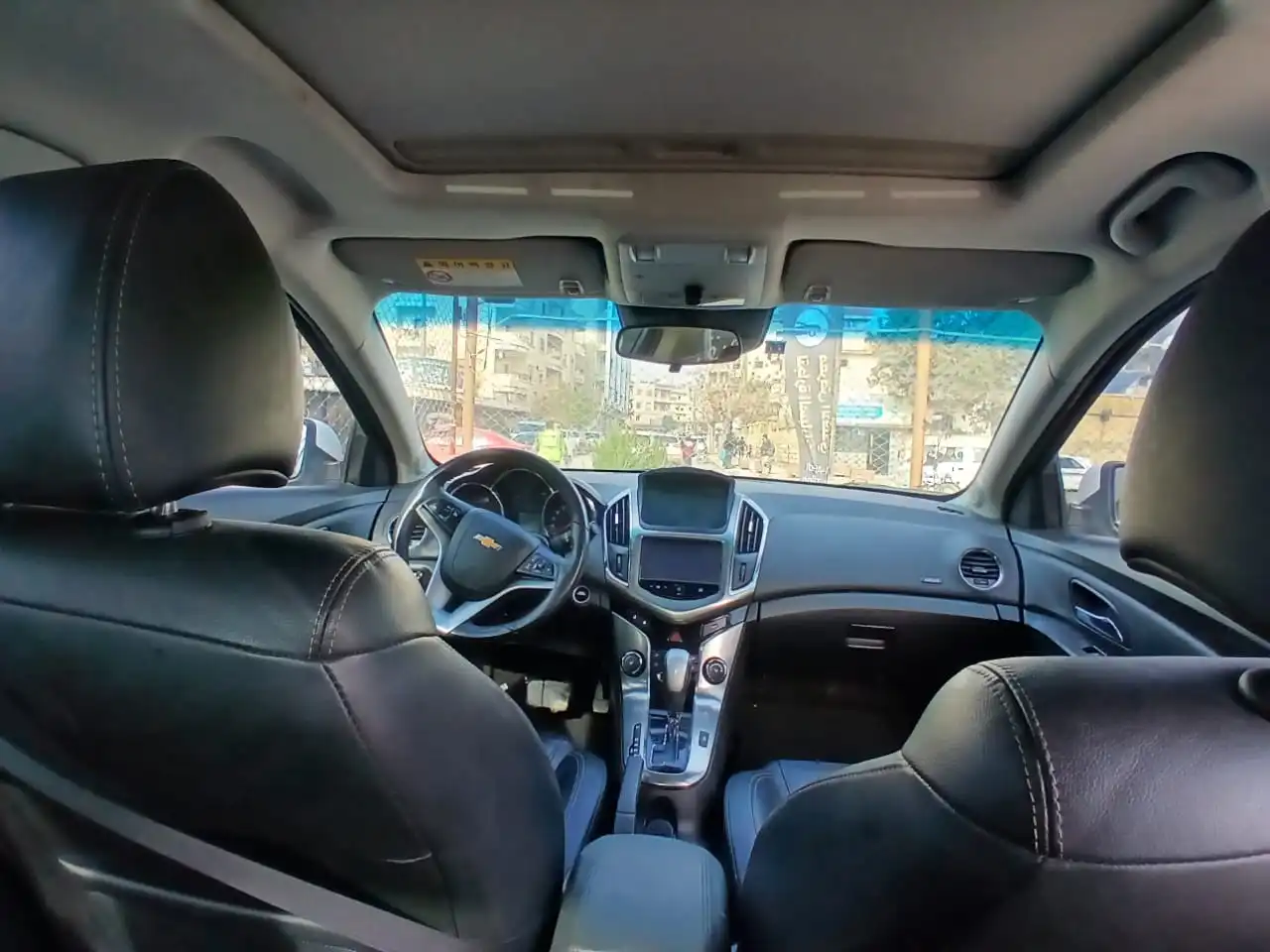 kilometrage car sale chevrolet cruze lt sedan used 2015 aleppo sy image