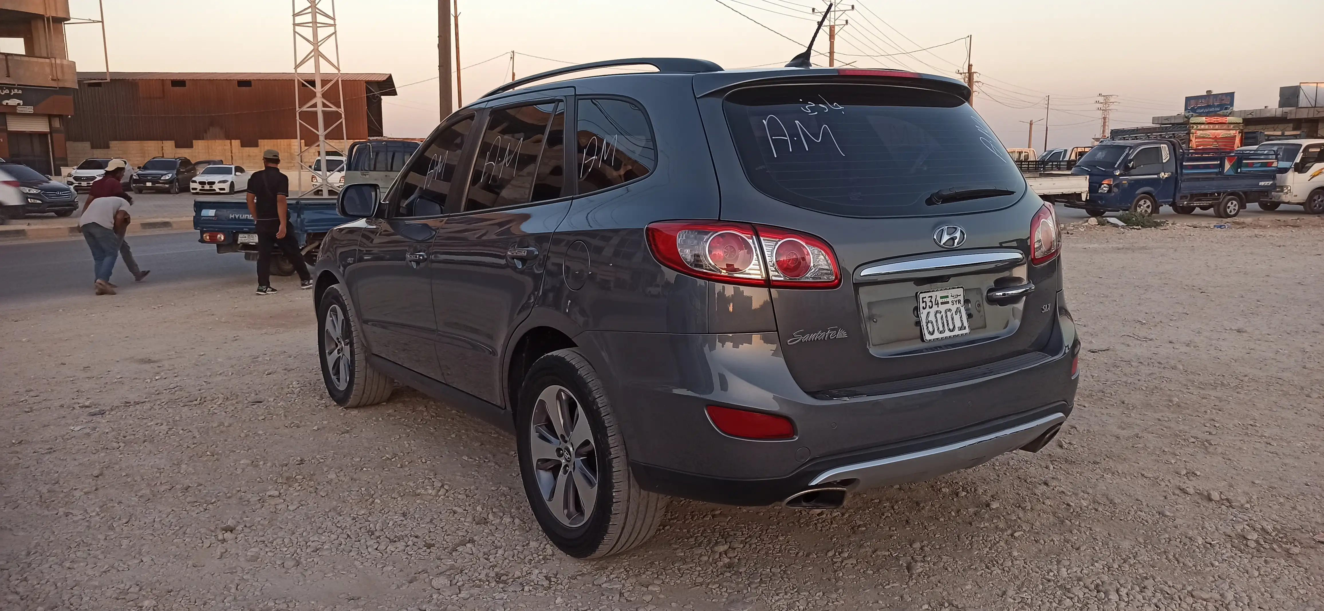 kilometrage car sale hyundai santa fe slx suv used 2012 aleppo pv image