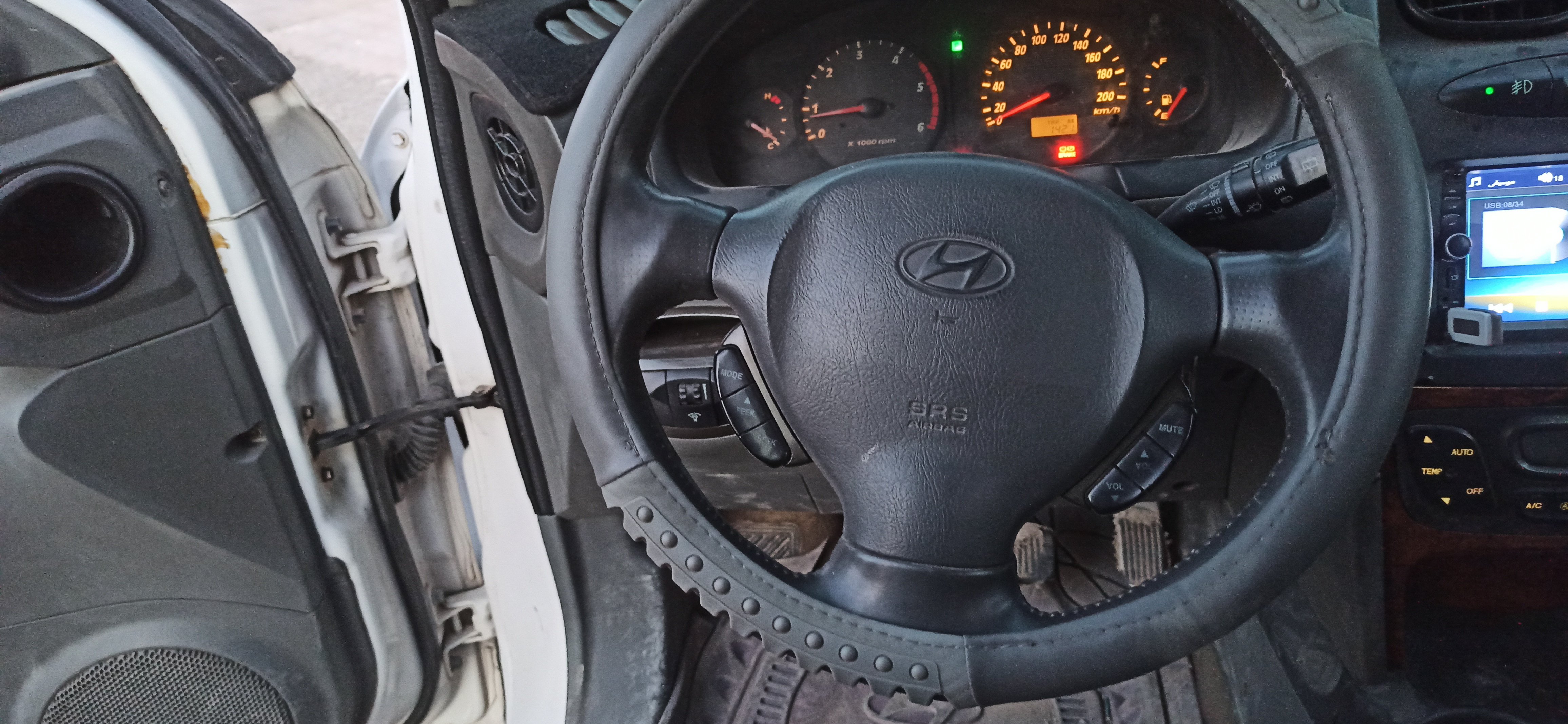 kilometrage car sale hyundai santa fe 2 2 d suv used 2001 aleppo ur image