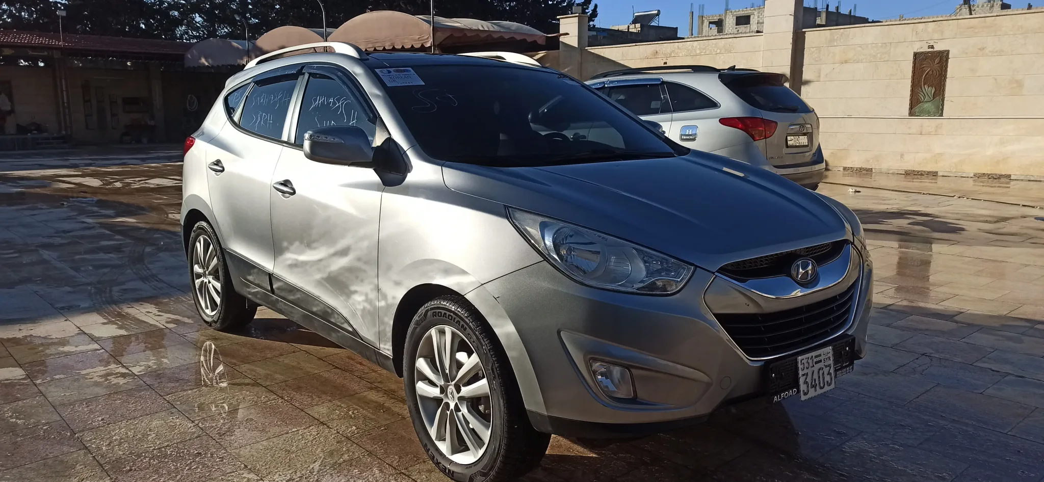 kilometrage car sale hyundai tucson lx20 evgt suv used 2010 aleppo zf image