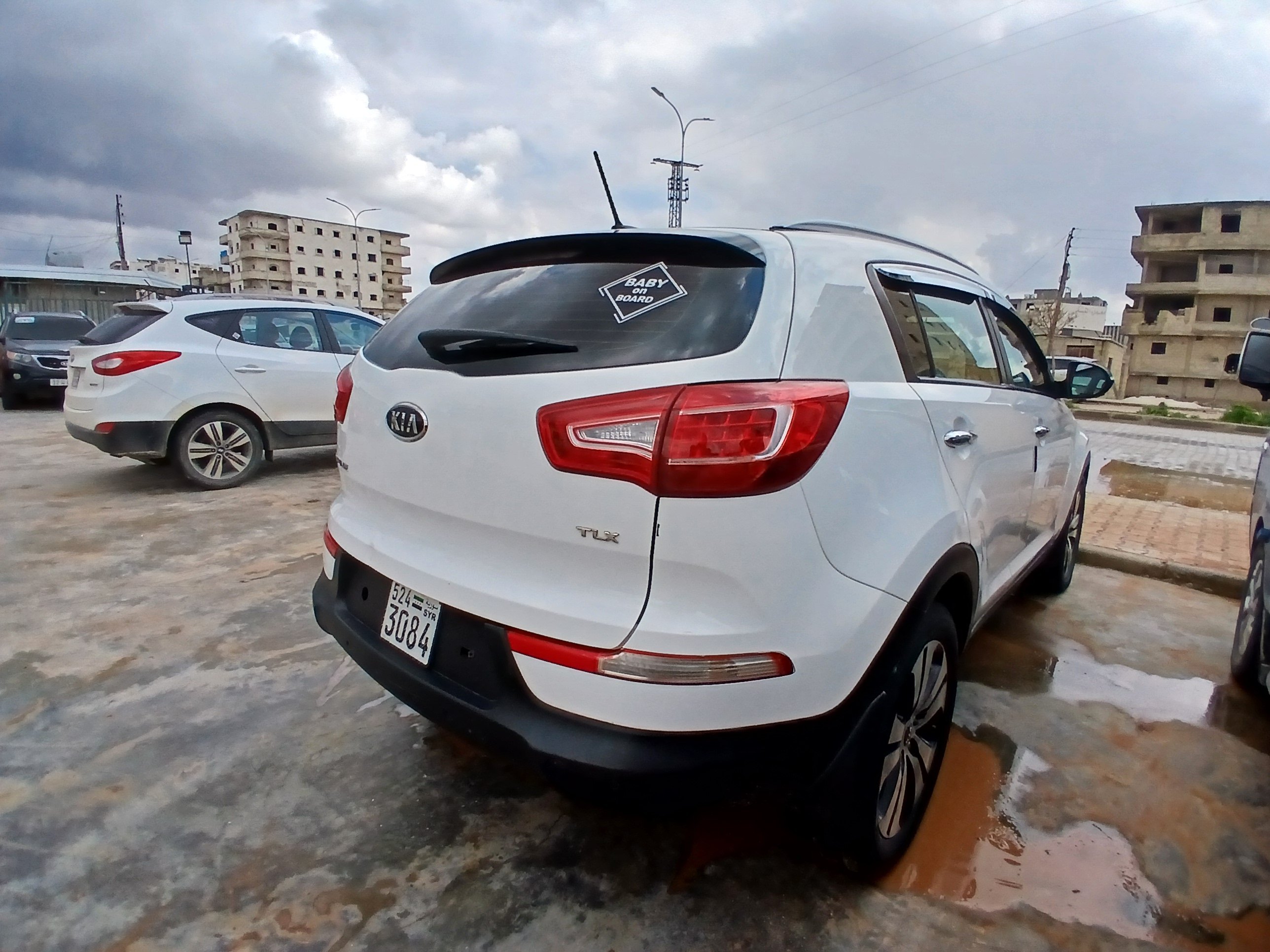 kilometrage car sale kia sportage tlx suv used 2012 aleppo ap image