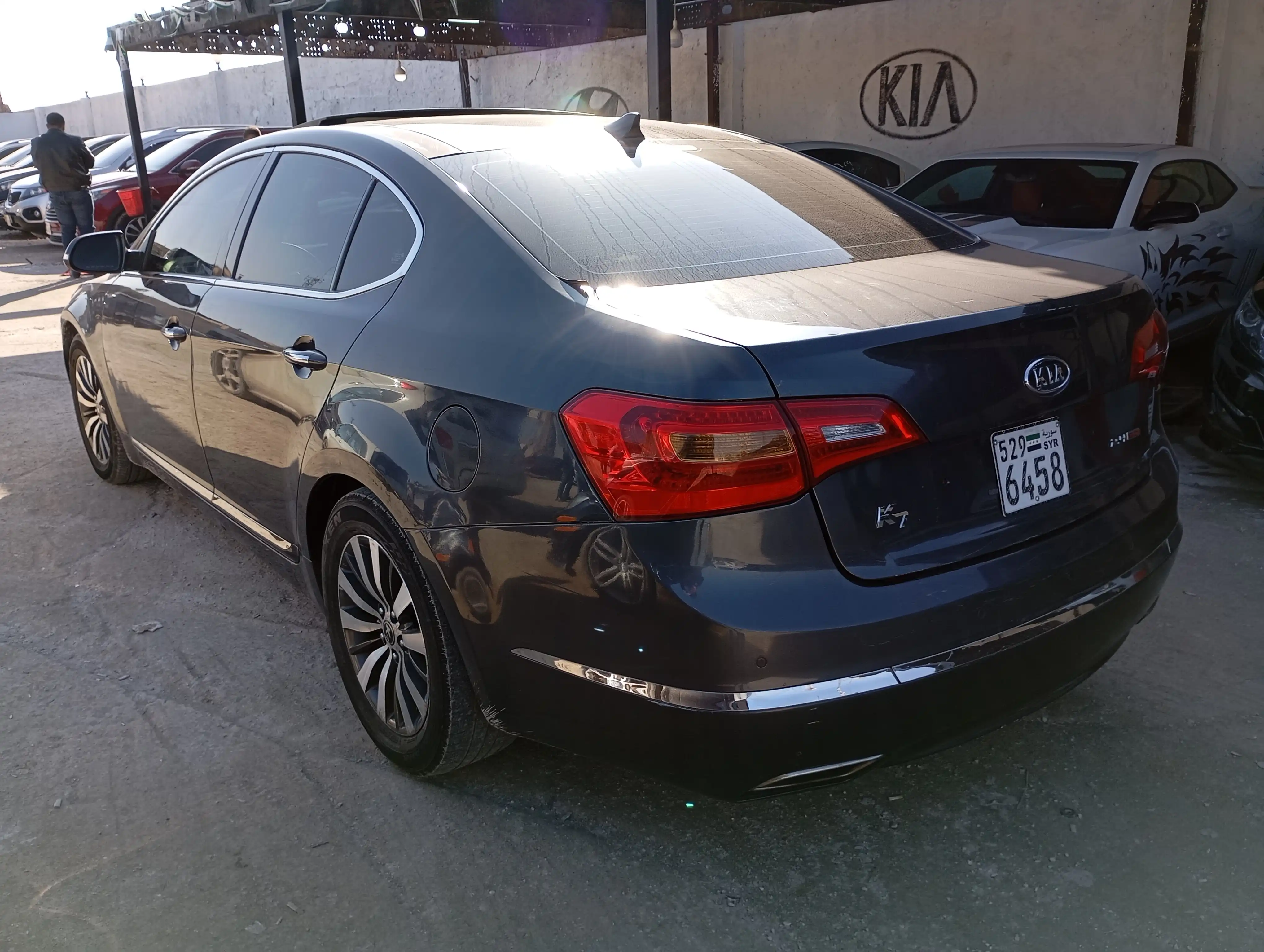 kilometrage car sale kia k7 standard sedan used 2012 aleppo qu image