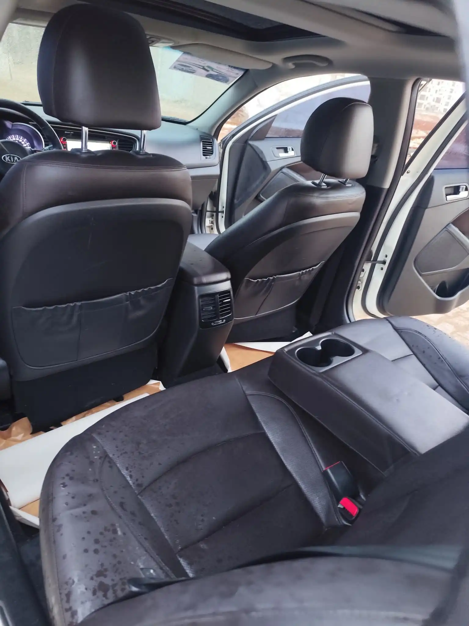 kilometrage car sale kia k5 standard sedan used 2014 aleppo me image