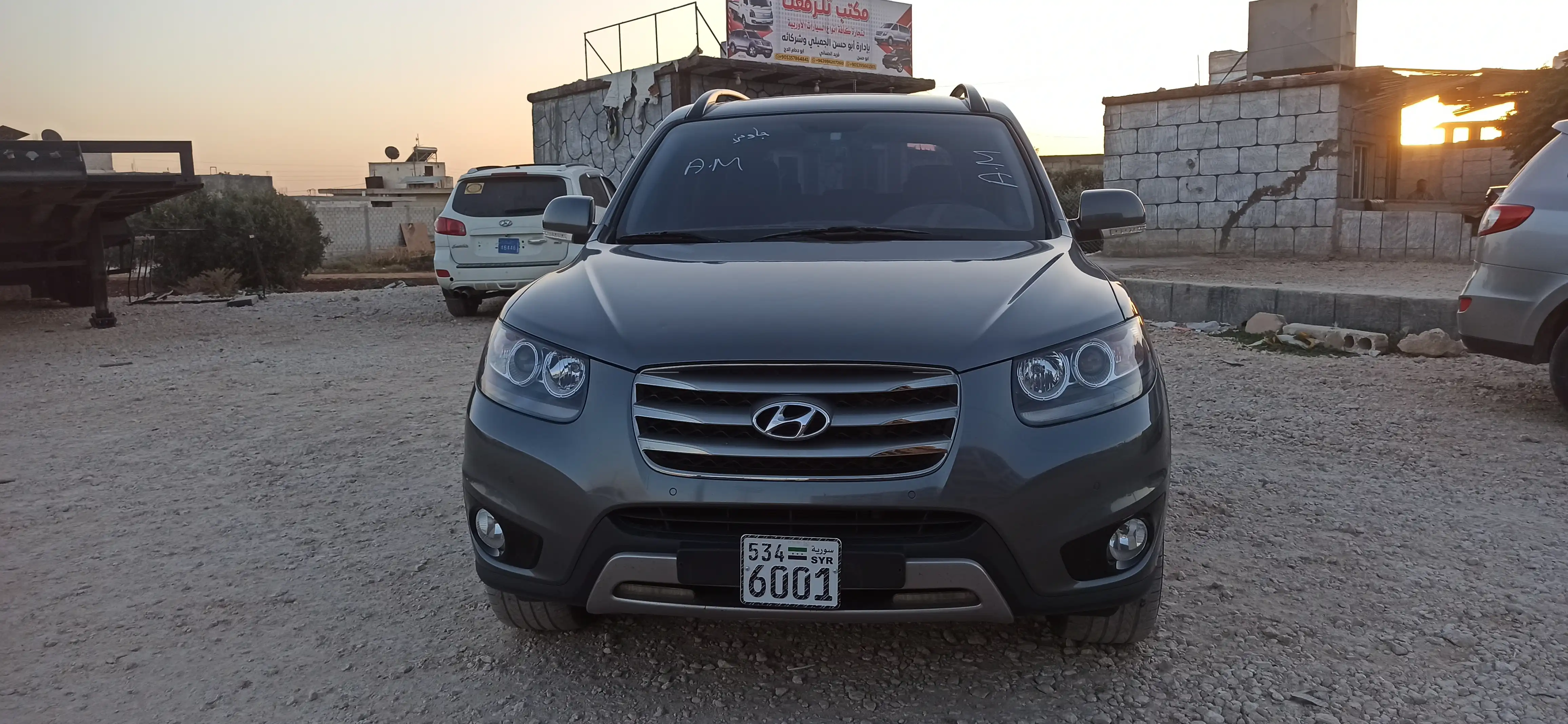 kilometrage car sale hyundai santa fe slx suv used 2012 aleppo pv image