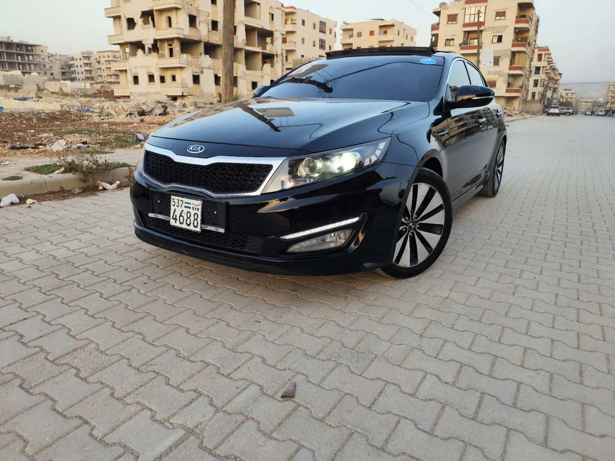kilometrage car sale kia k5 standard sedan used 2012 aleppo mo image