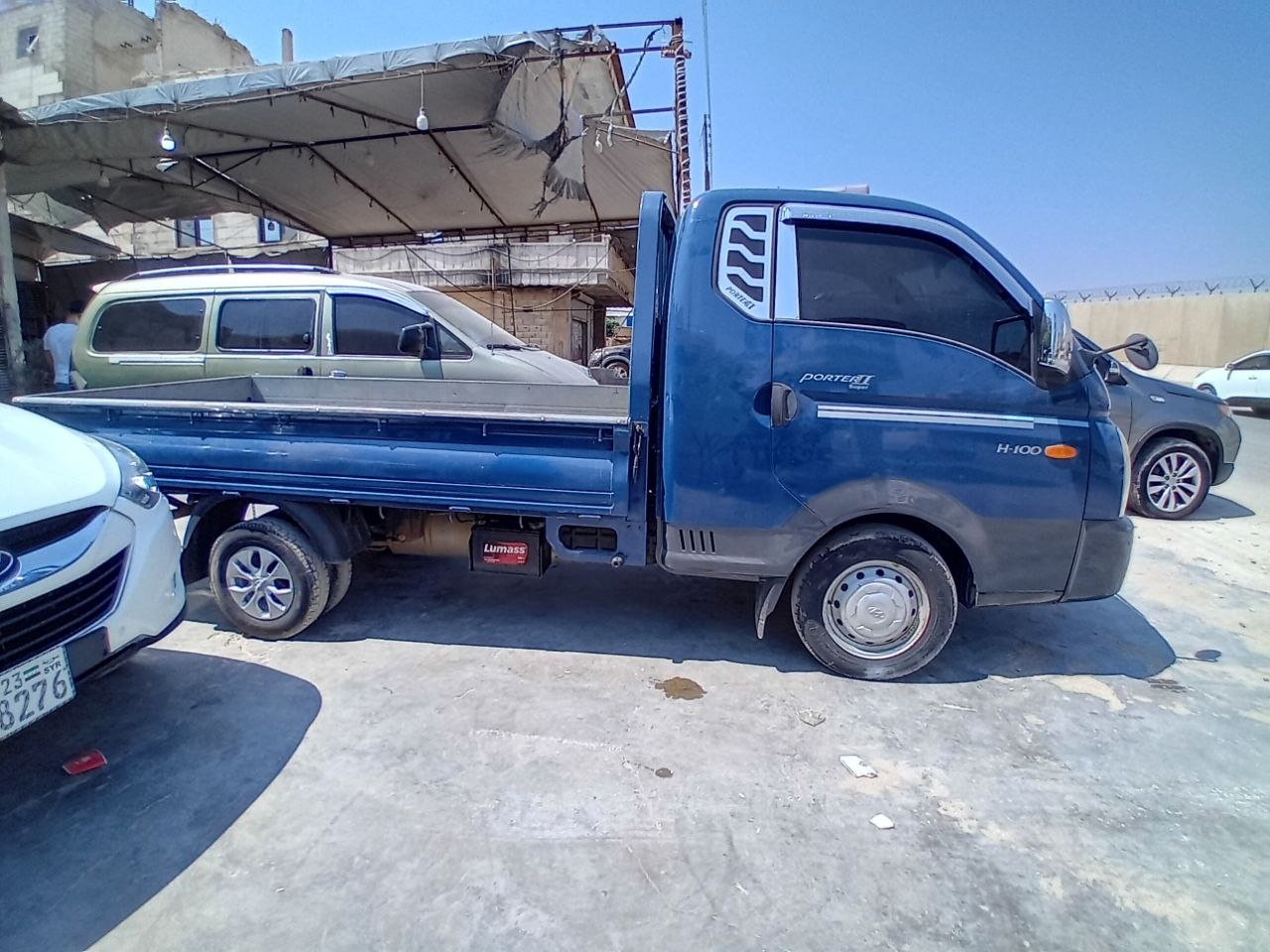 kilometrage car sale hyundai porter 2 crdi cargo truck used 2011 aleppo pt image