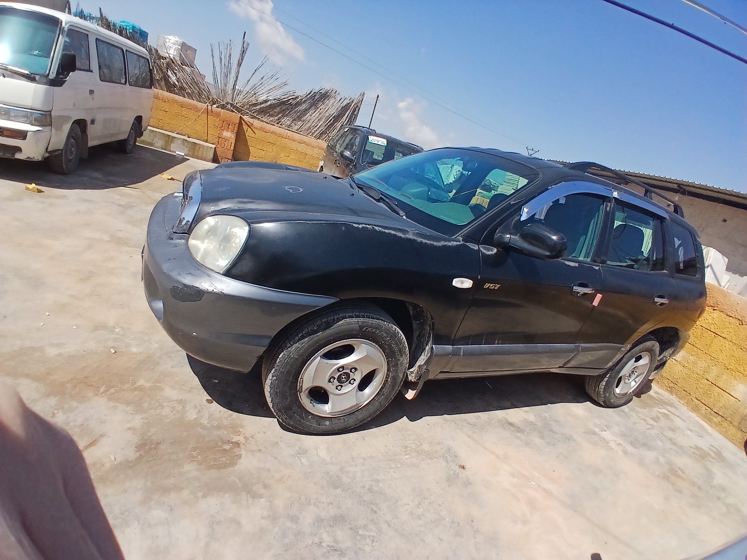 kilometrage car sale hyundai santa fe gold suv used 2003 aleppo sf image