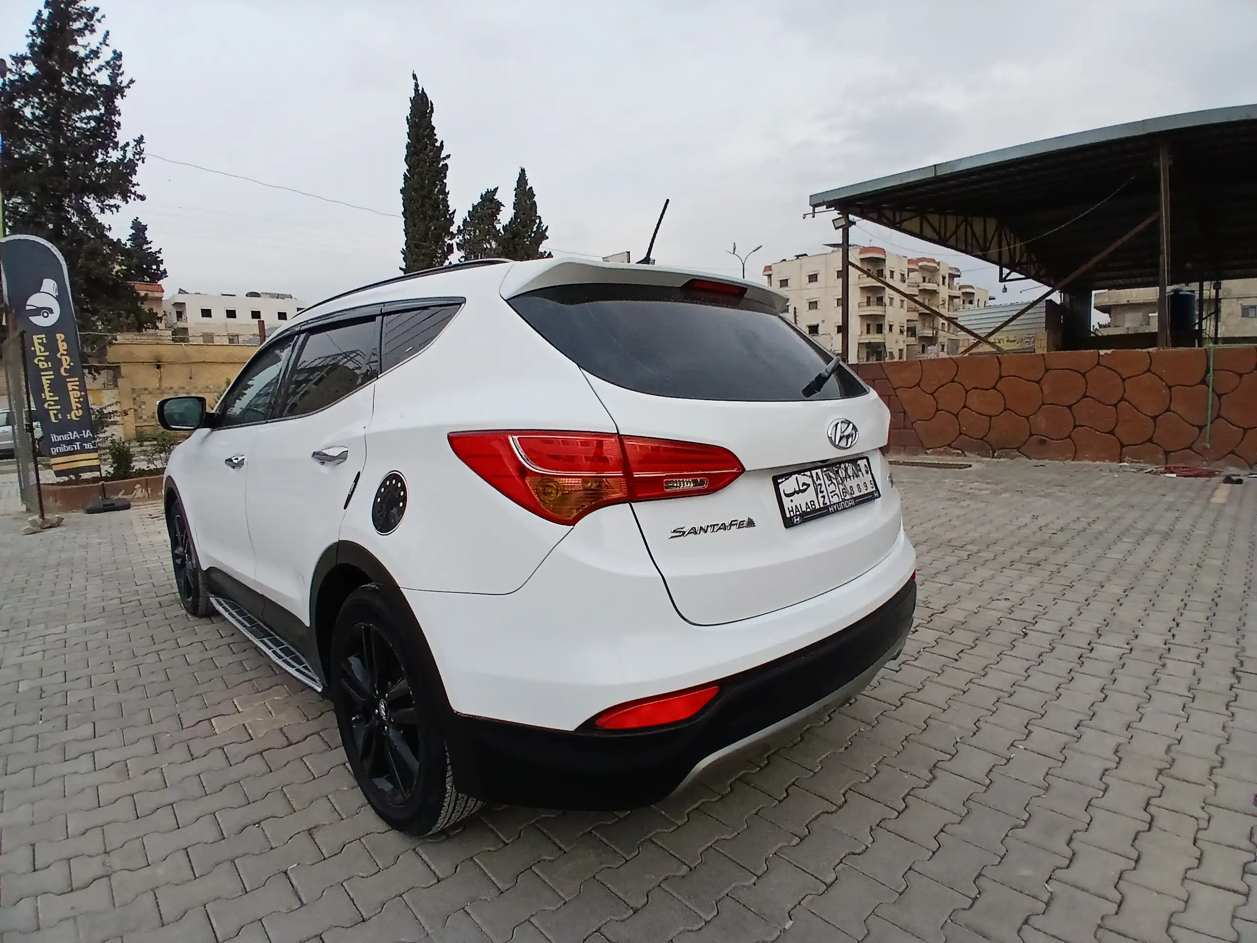 kilometrage car sale hyundai santa fe evgt suv used 2012 aleppo kd image