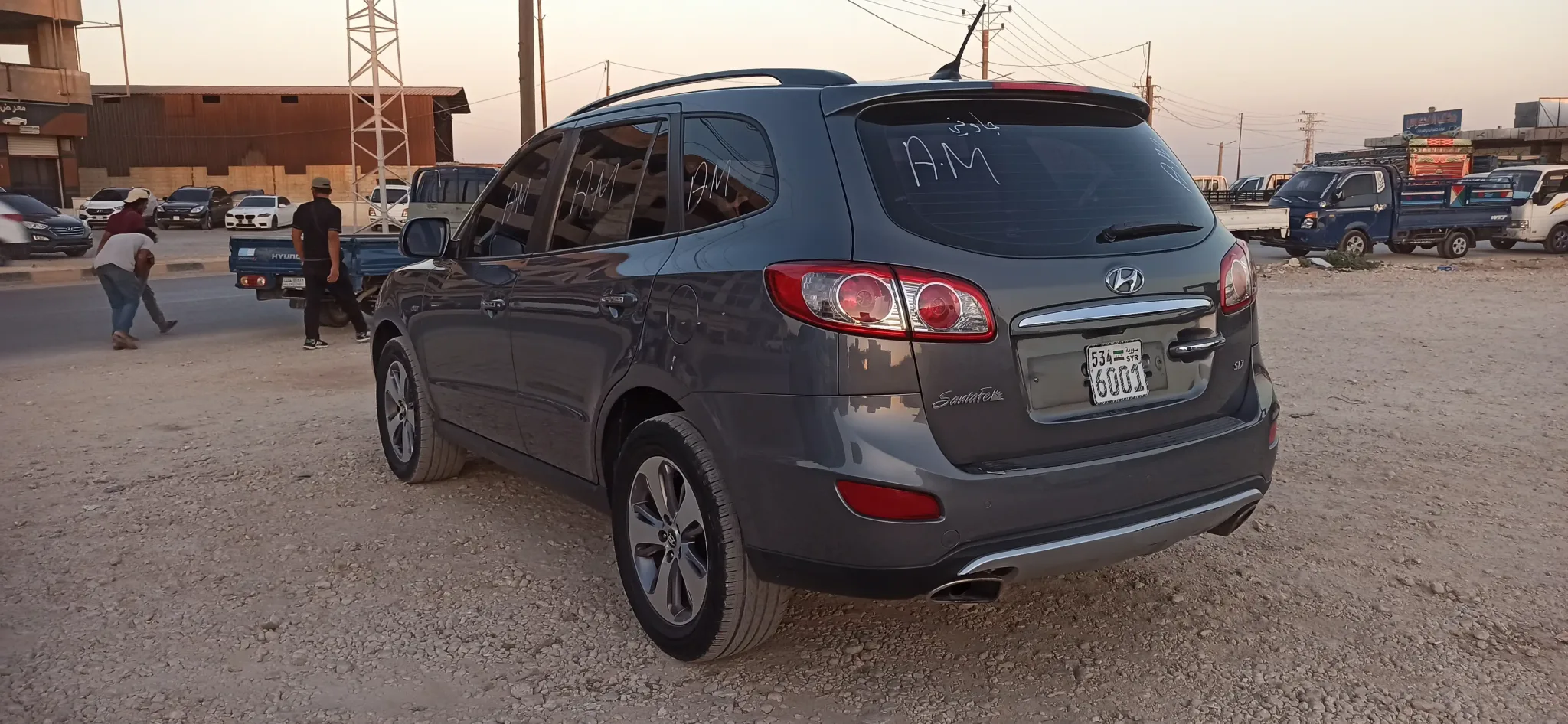 kilometrage car sale hyundai santa fe slx suv used 2012 aleppo pv image