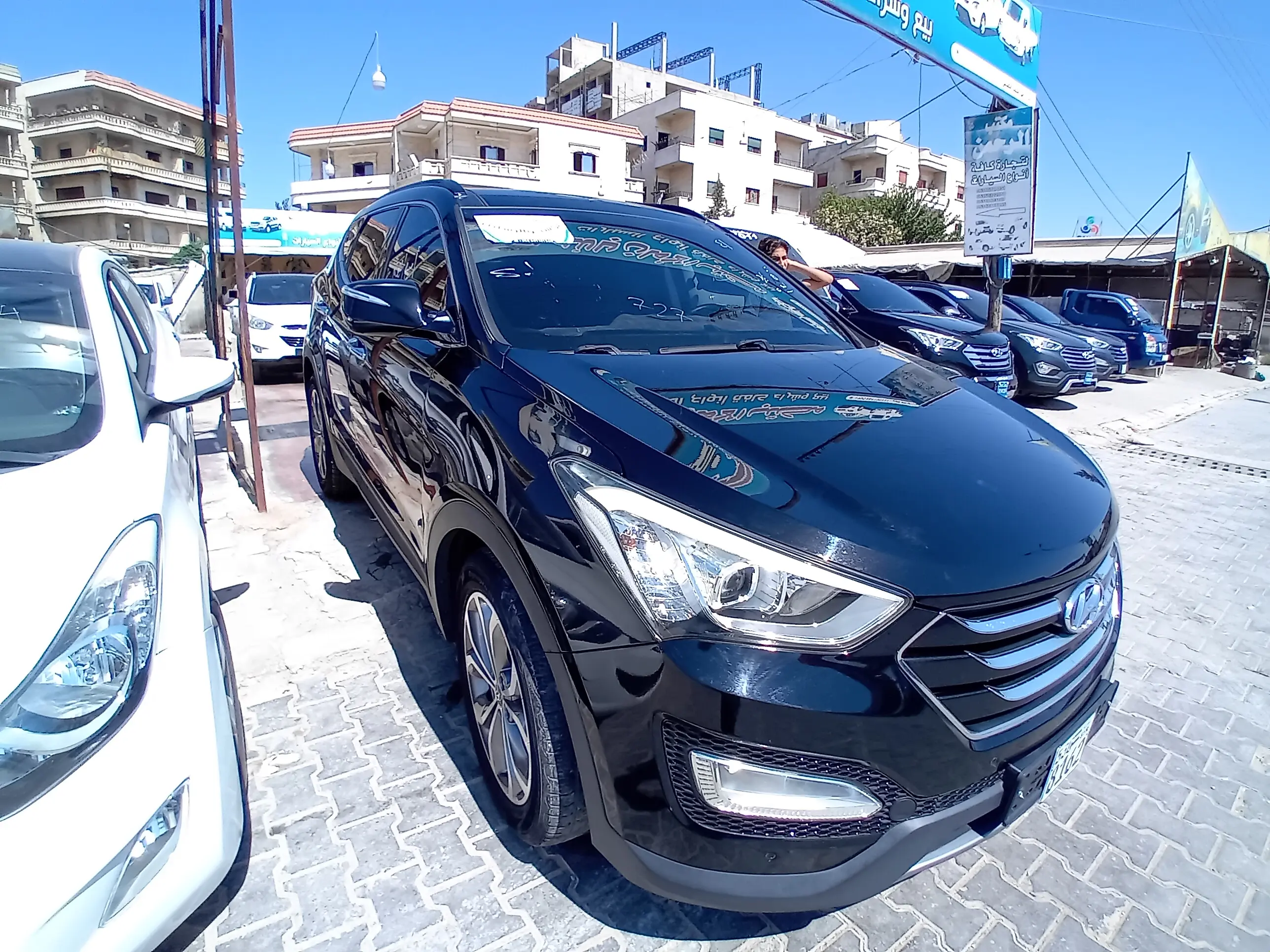 kilometrage car sale hyundai santa fe evgt suv used 2013 aleppo kj image