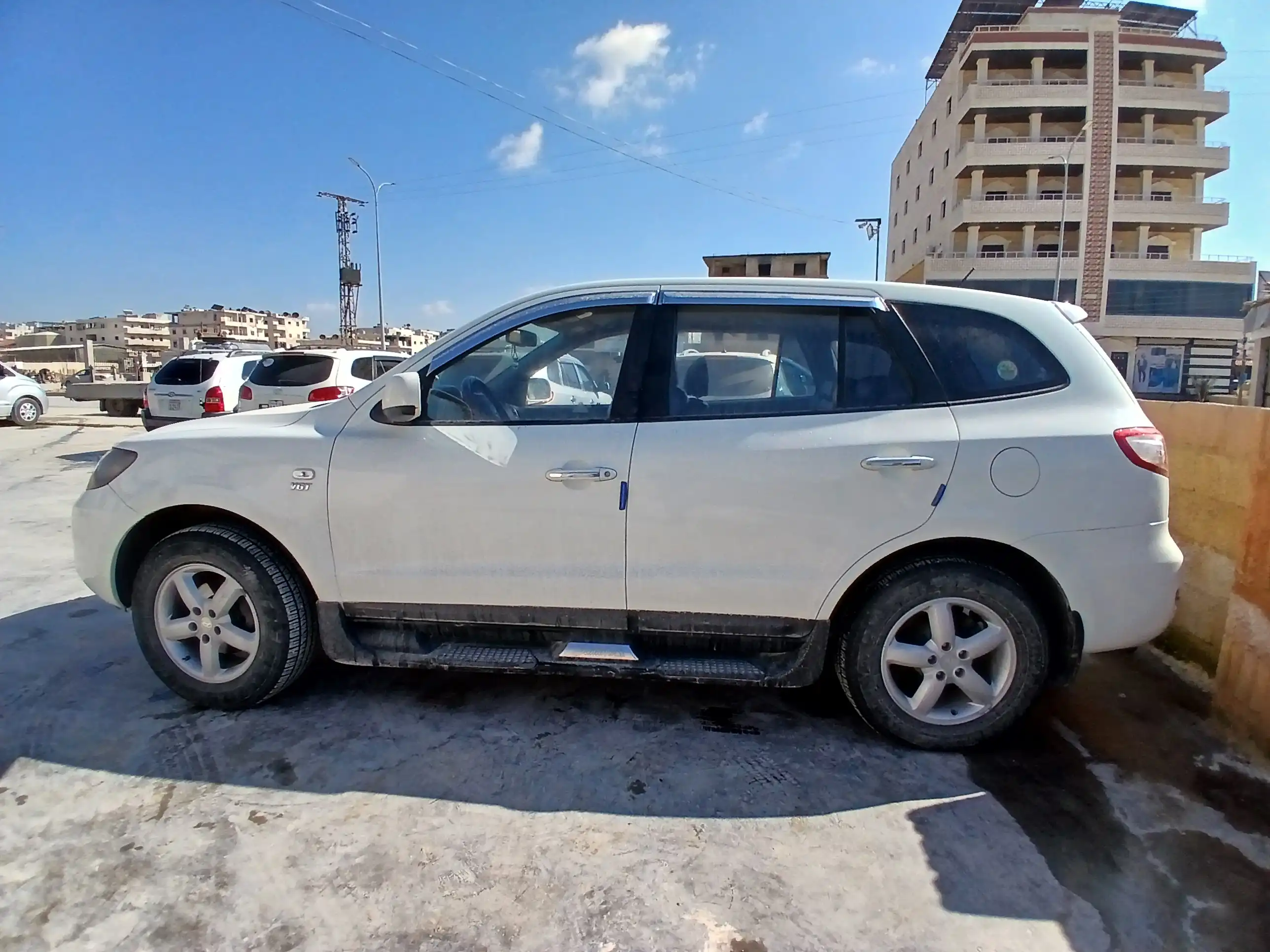 kilometrage car sale hyundai santa fe clx suv used 2008 aleppo hm image