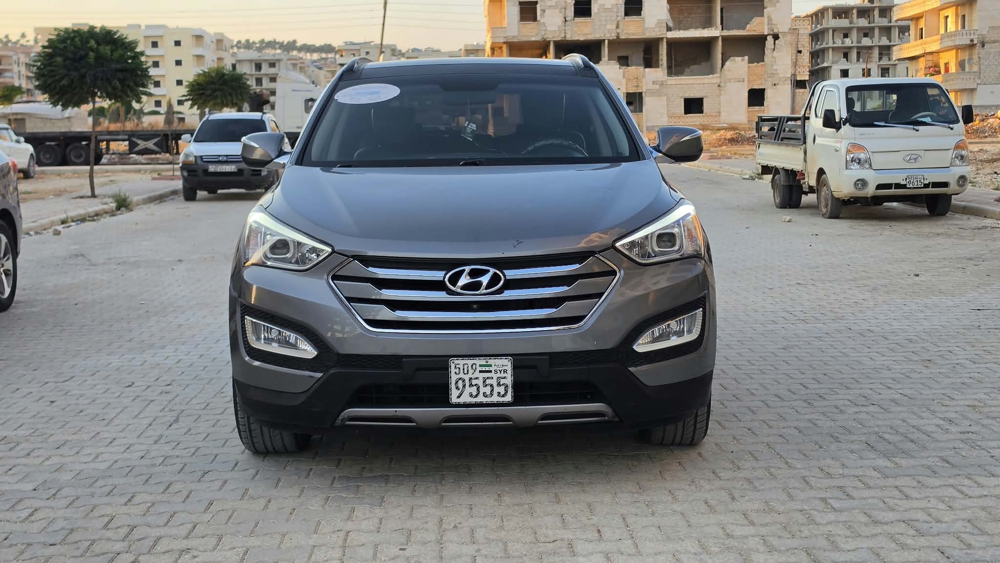 kilometrage car sale hyundai santa fe evgt suv used 2013 aleppo iz image