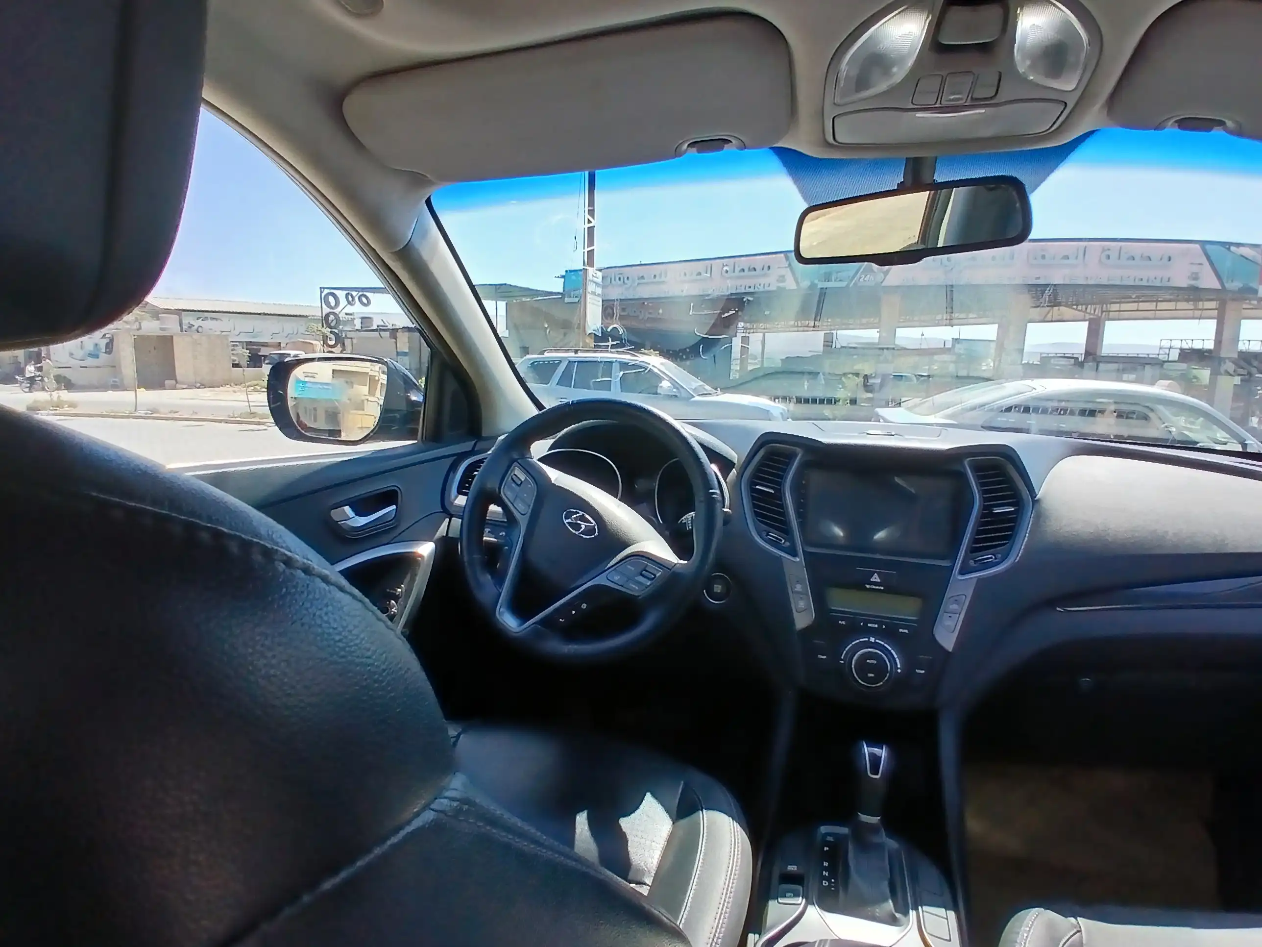 kilometrage car sale hyundai santa fe evgt suv used 2014 aleppo rf image