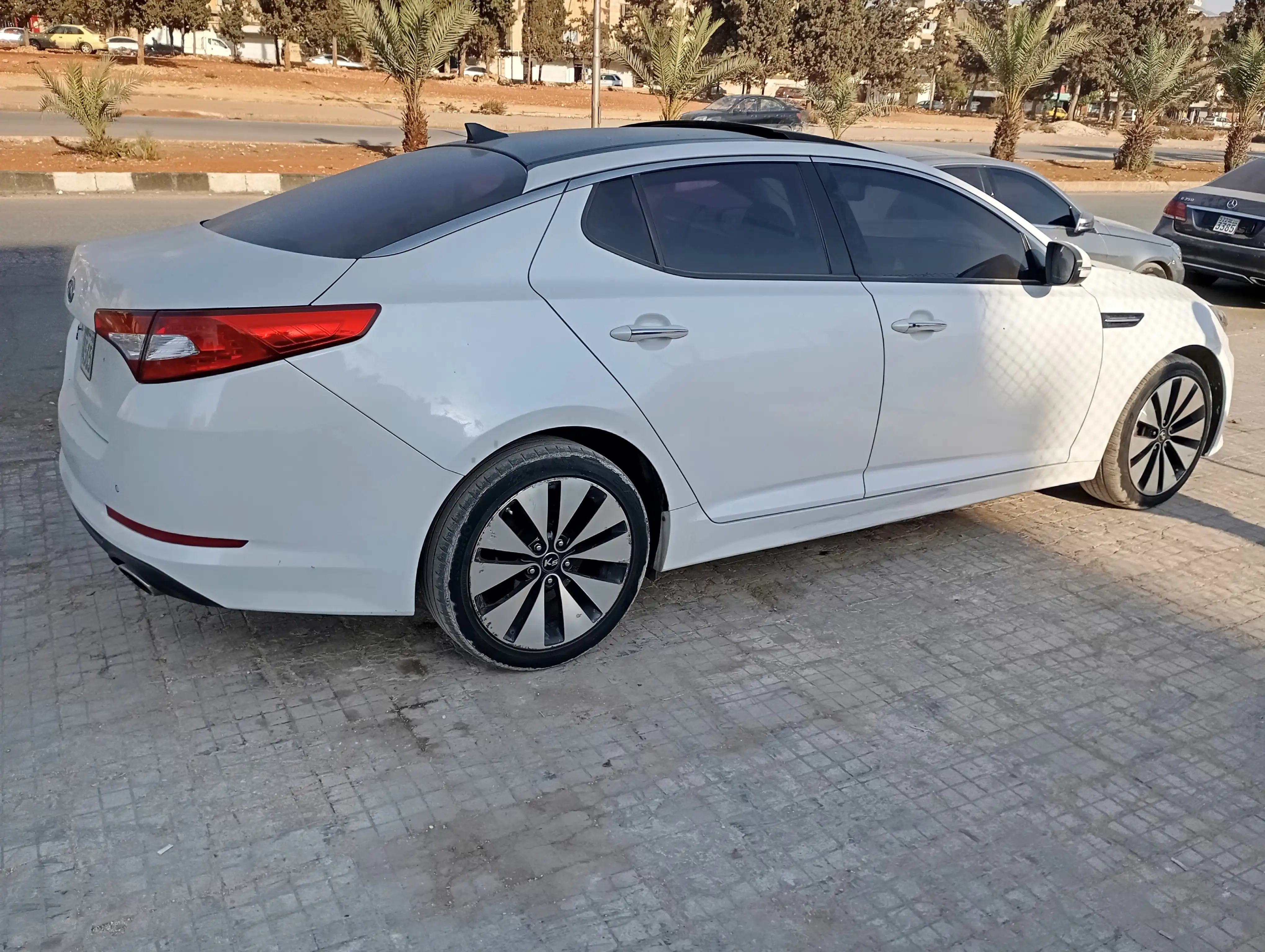 kilometrage car sale kia k5 standard sedan used 2012 aleppo ly image