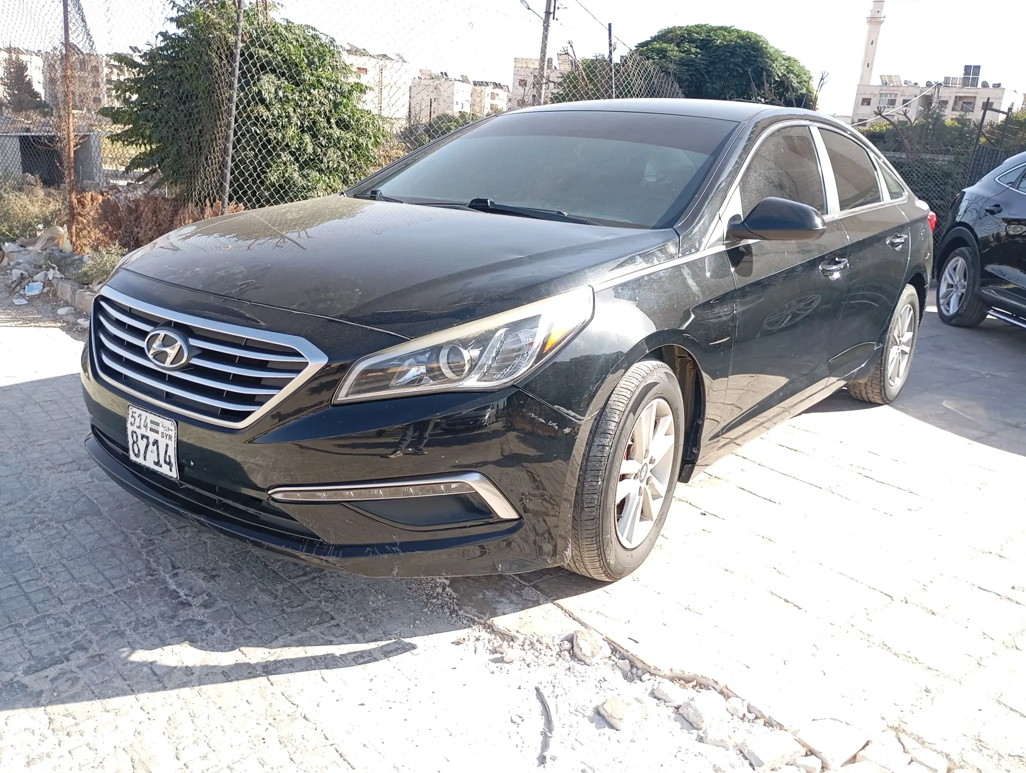 kilometrage car sale hyundai sonata standard sedan used 2016 aleppo po image