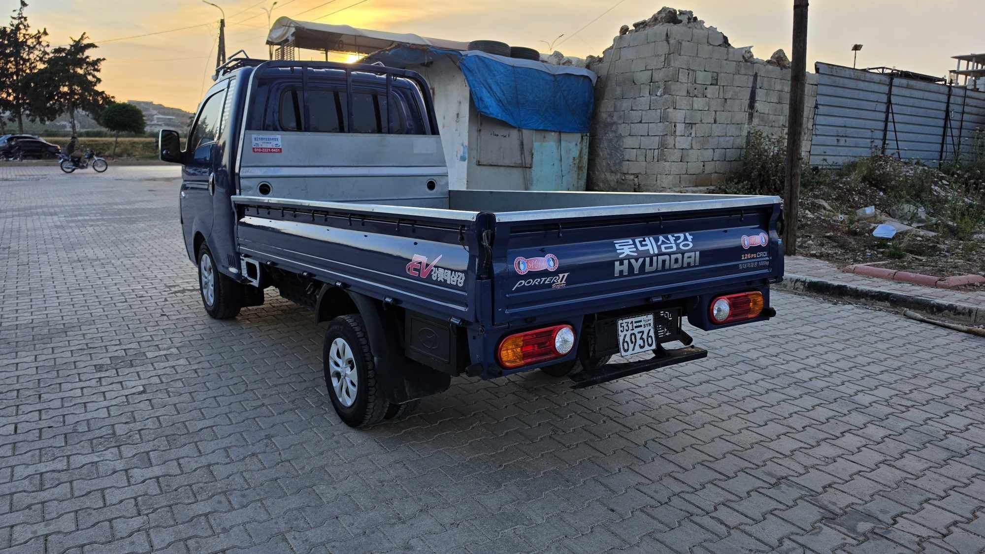 kilometrage car sale hyundai porter ii 2 crdi pickup used 2009 aleppo vd image