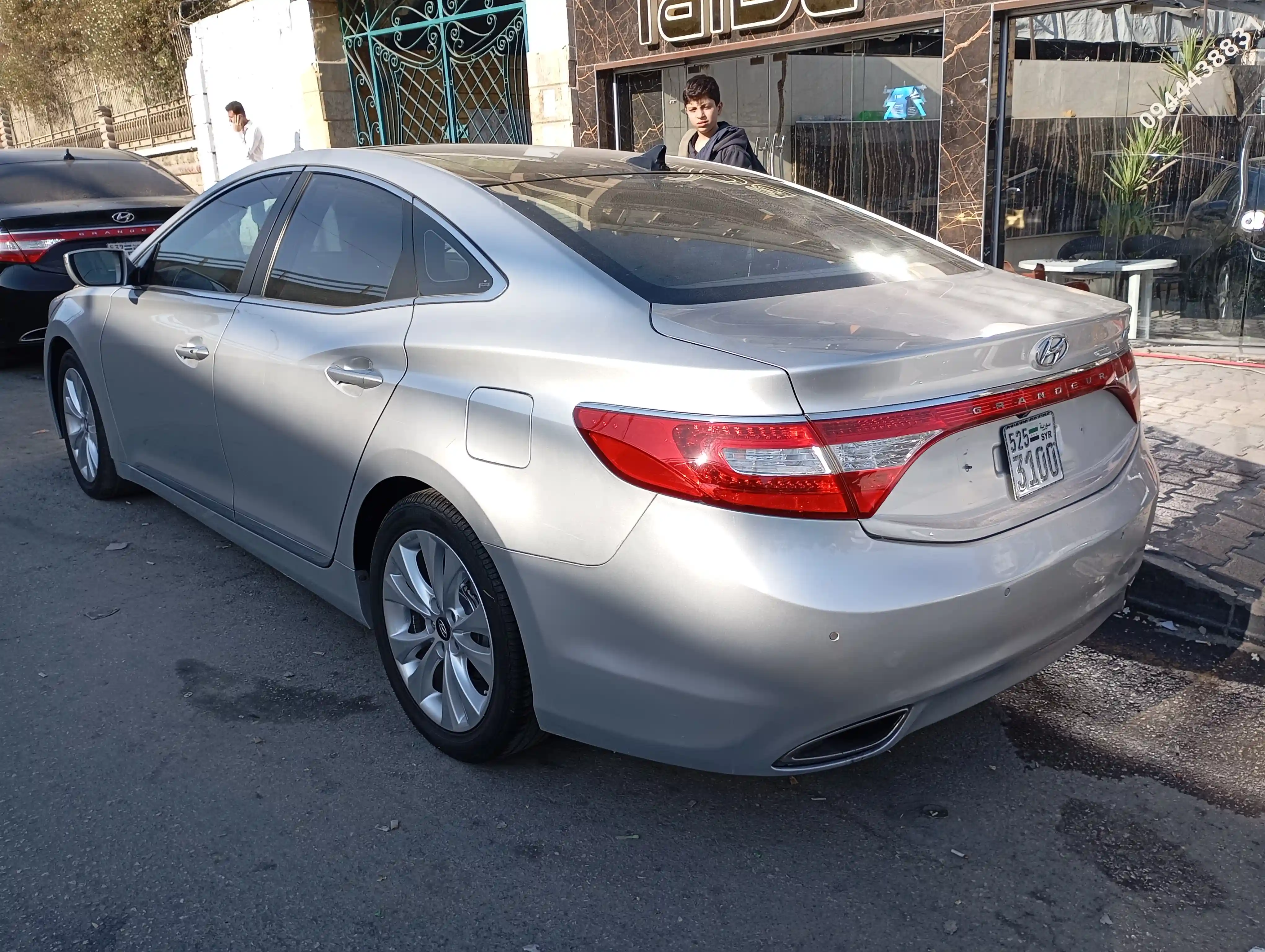 kilometrage car sale hyundai grandeur hg 300 sedan used 2012 aleppo aa image