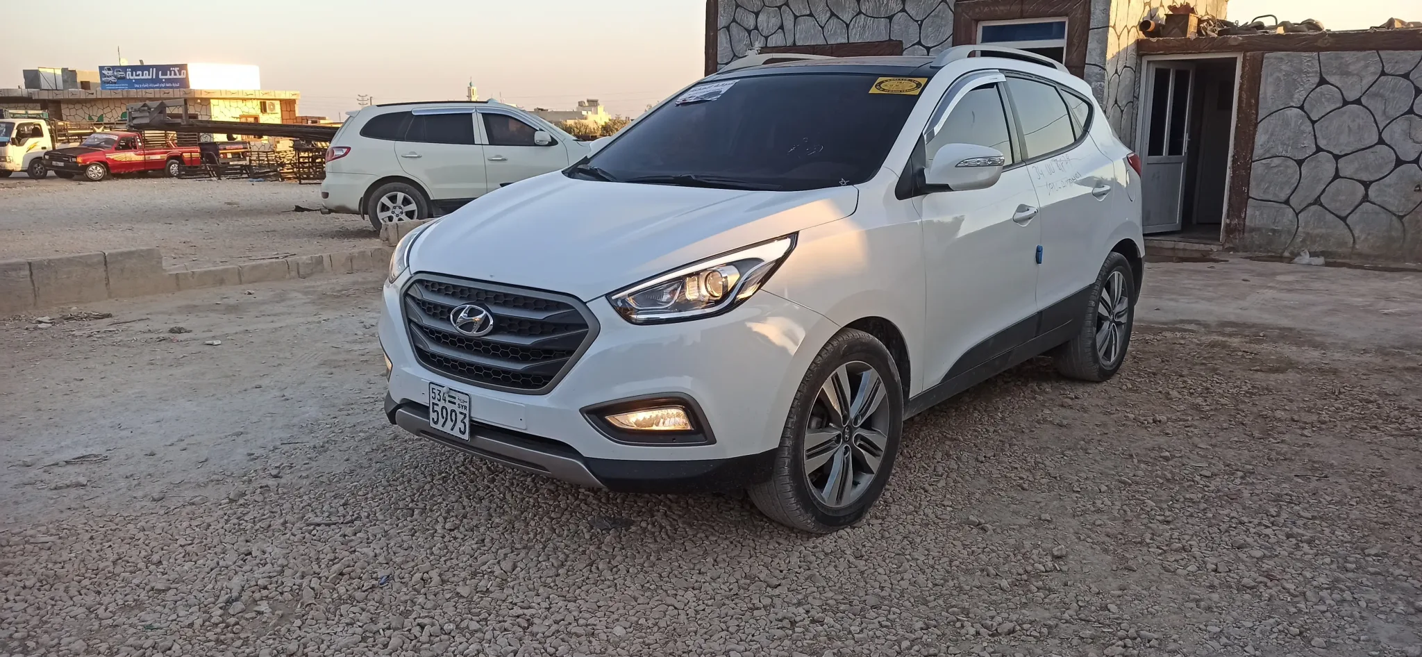 kilometrage car sale hyundai tucson vgt suv used 2014 aleppo dx image