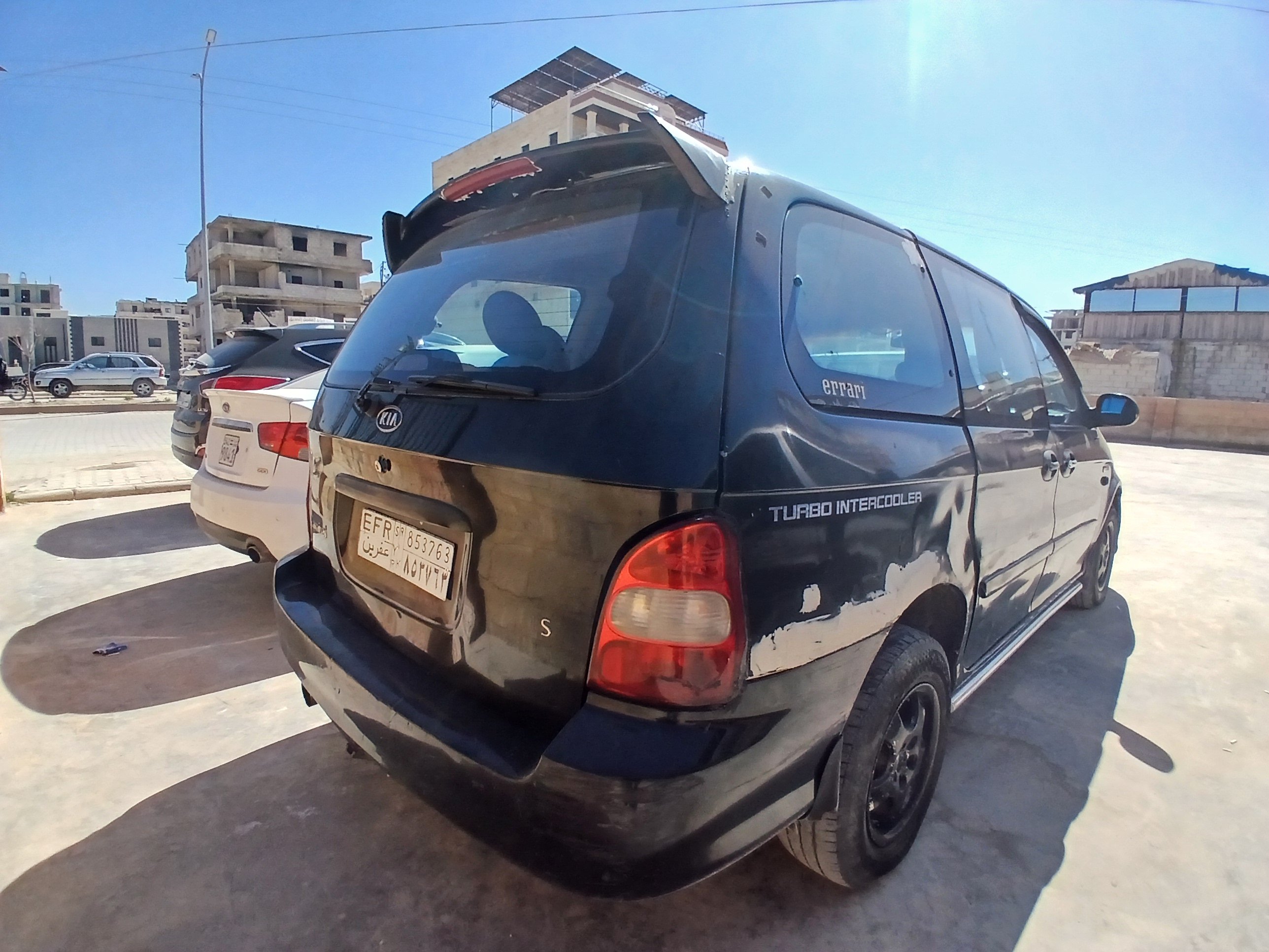 kilometrage car sale kia carnival standard suv used 2002 aleppo ss image