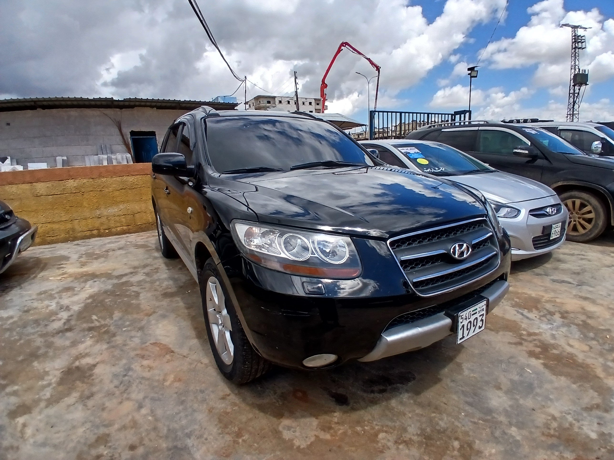 kilometrage car sale hyundai santa fe slx suv used 2006 aleppo af image
