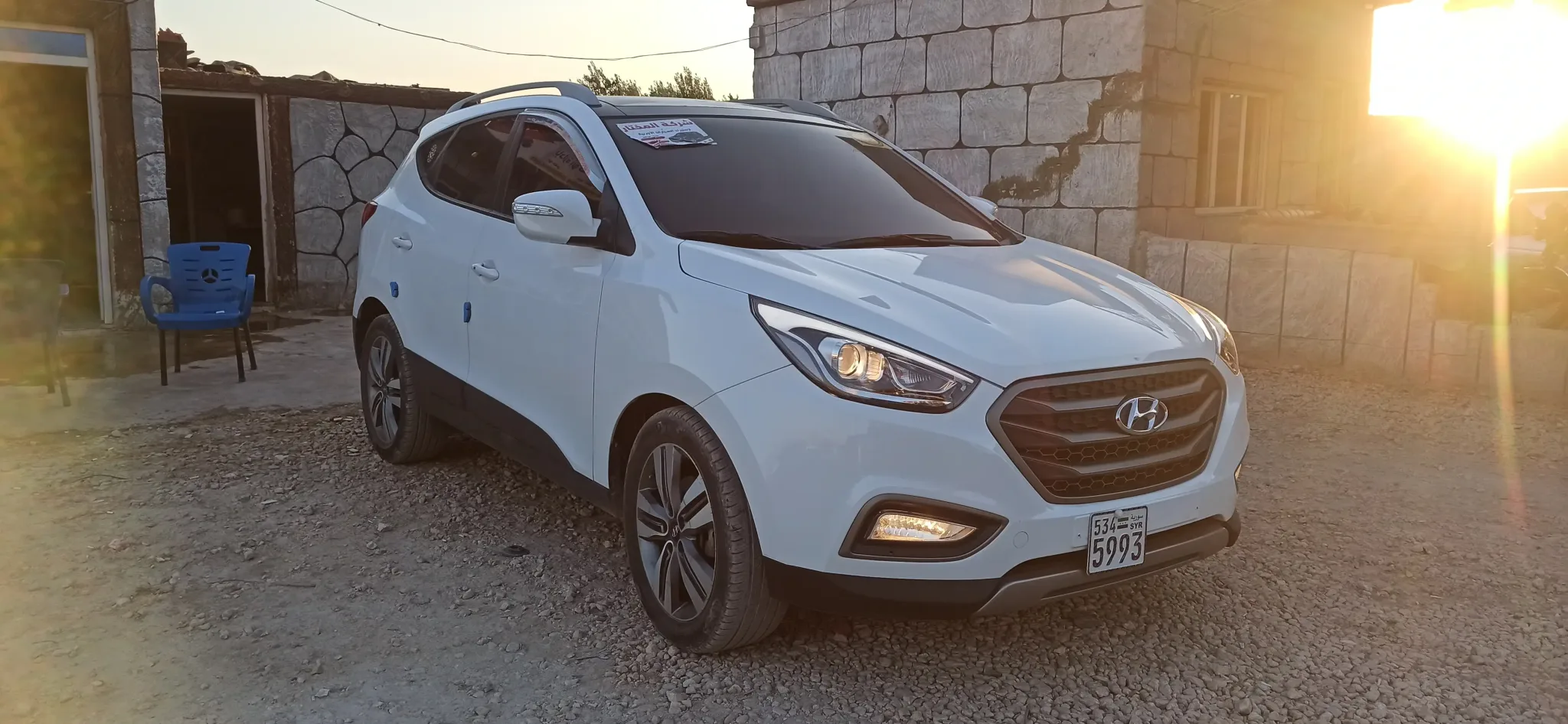 kilometrage car sale hyundai tucson vgt suv used 2014 aleppo dx image