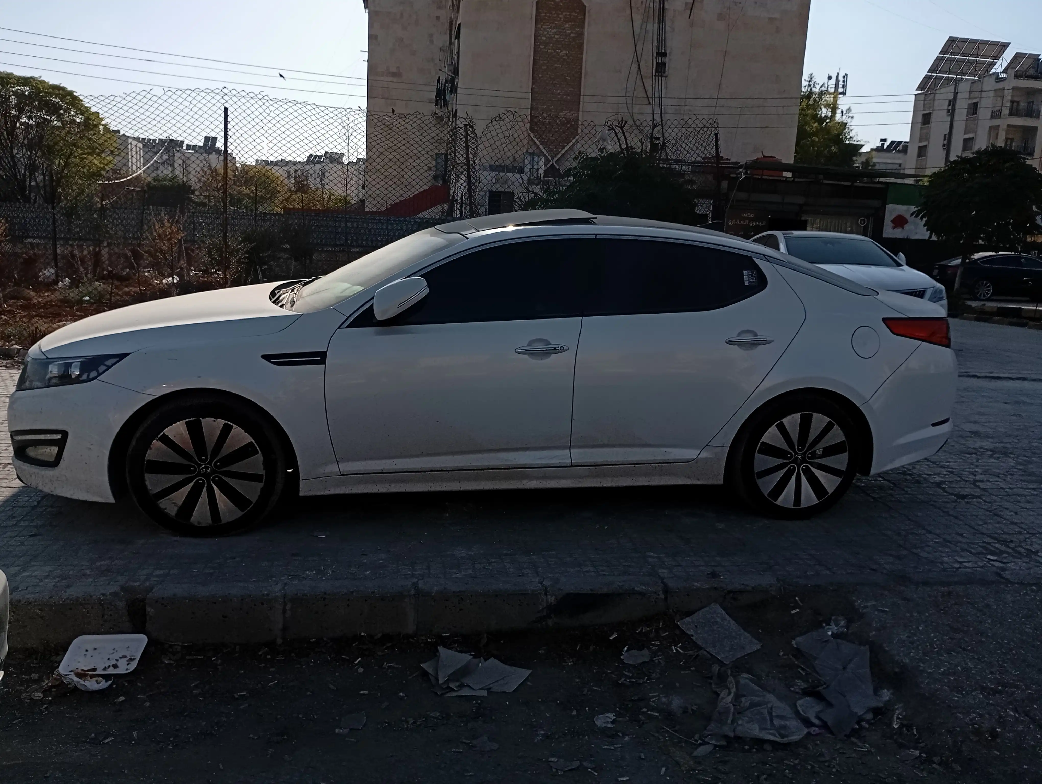 kilometrage car sale kia k5 standard sedan used 2012 aleppo ly image