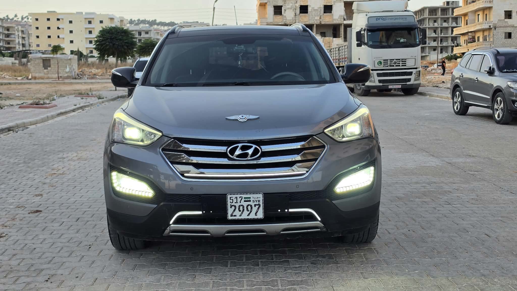 kilometrage car sale hyundai santa fe e vgt suv used 2013 aleppo zv image