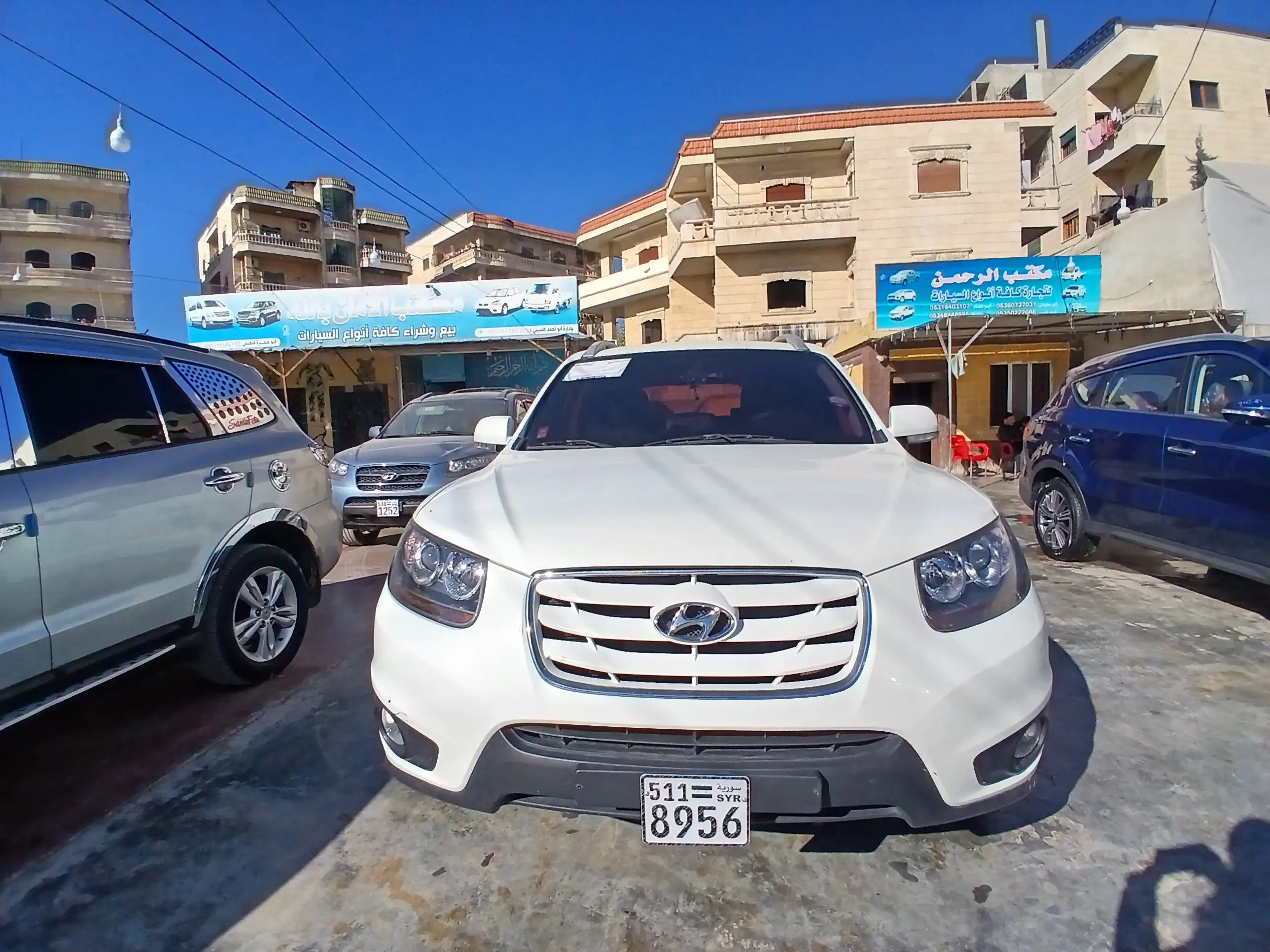kilometrage car sale hyundai santa fe evgt suv used 2010 aleppo nu image