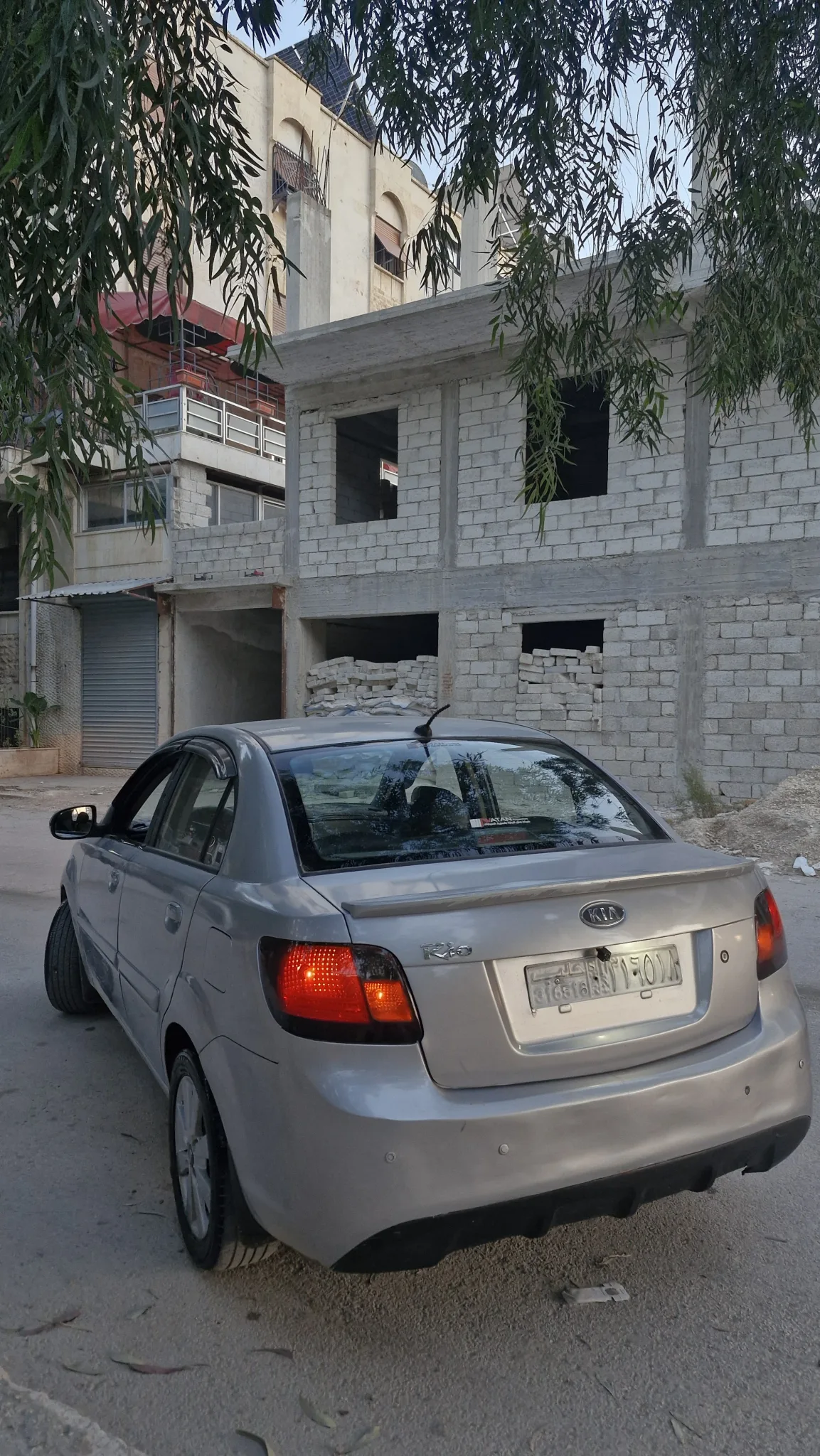 kilometrage car sale kia rio lx sedan used 2012 aleppo ye image